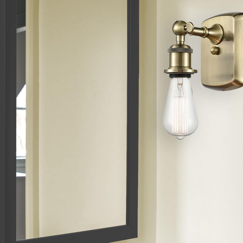 Bruno Marashlian Bare Bulb 7 Inch Wall Sconce by Innovations Lighting