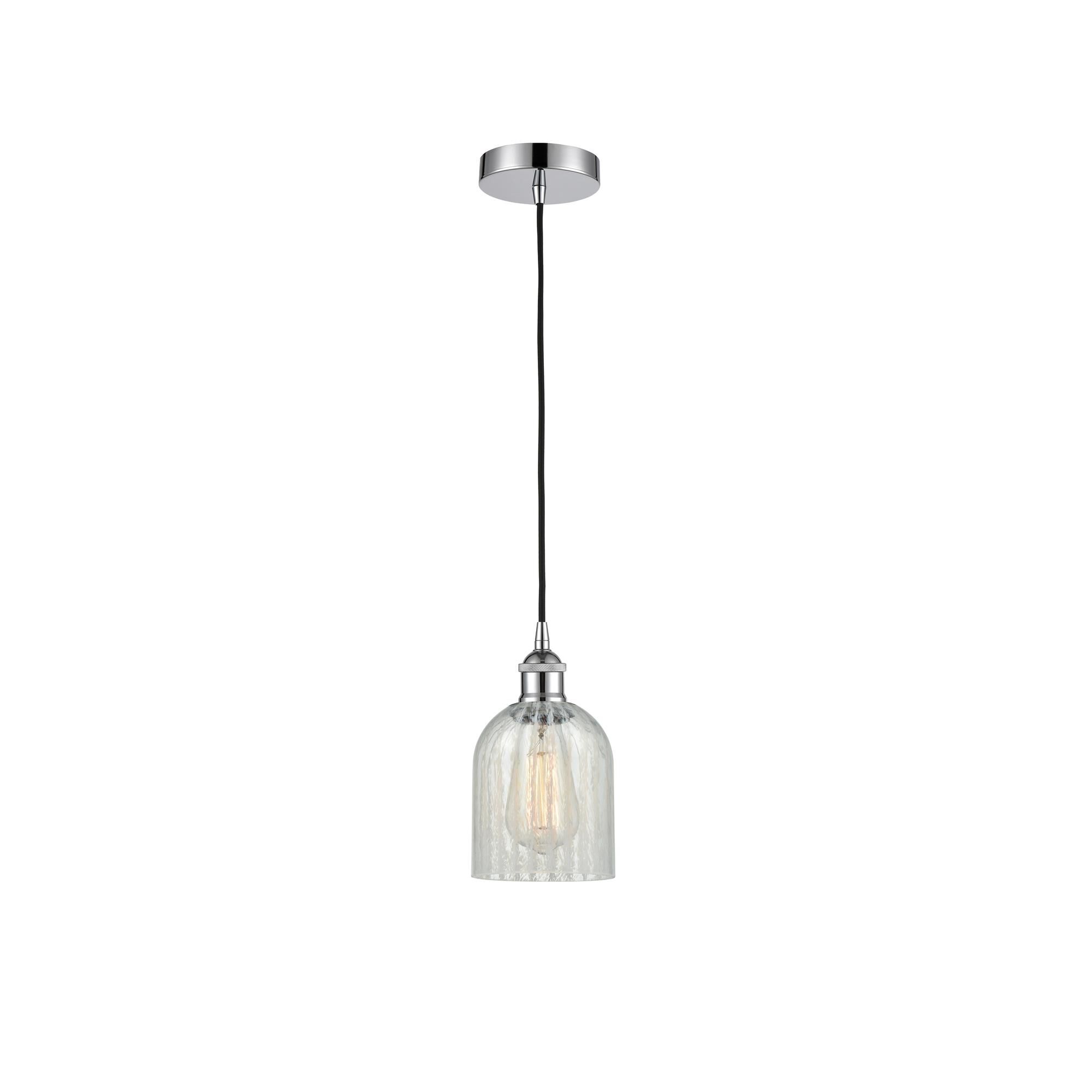 Shown in Polished Chrome finish and Mouchette glass