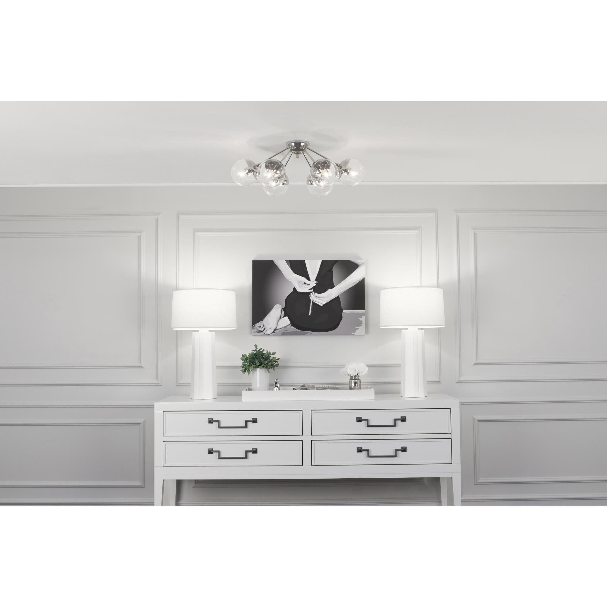 Shown in Polished Nickel finish