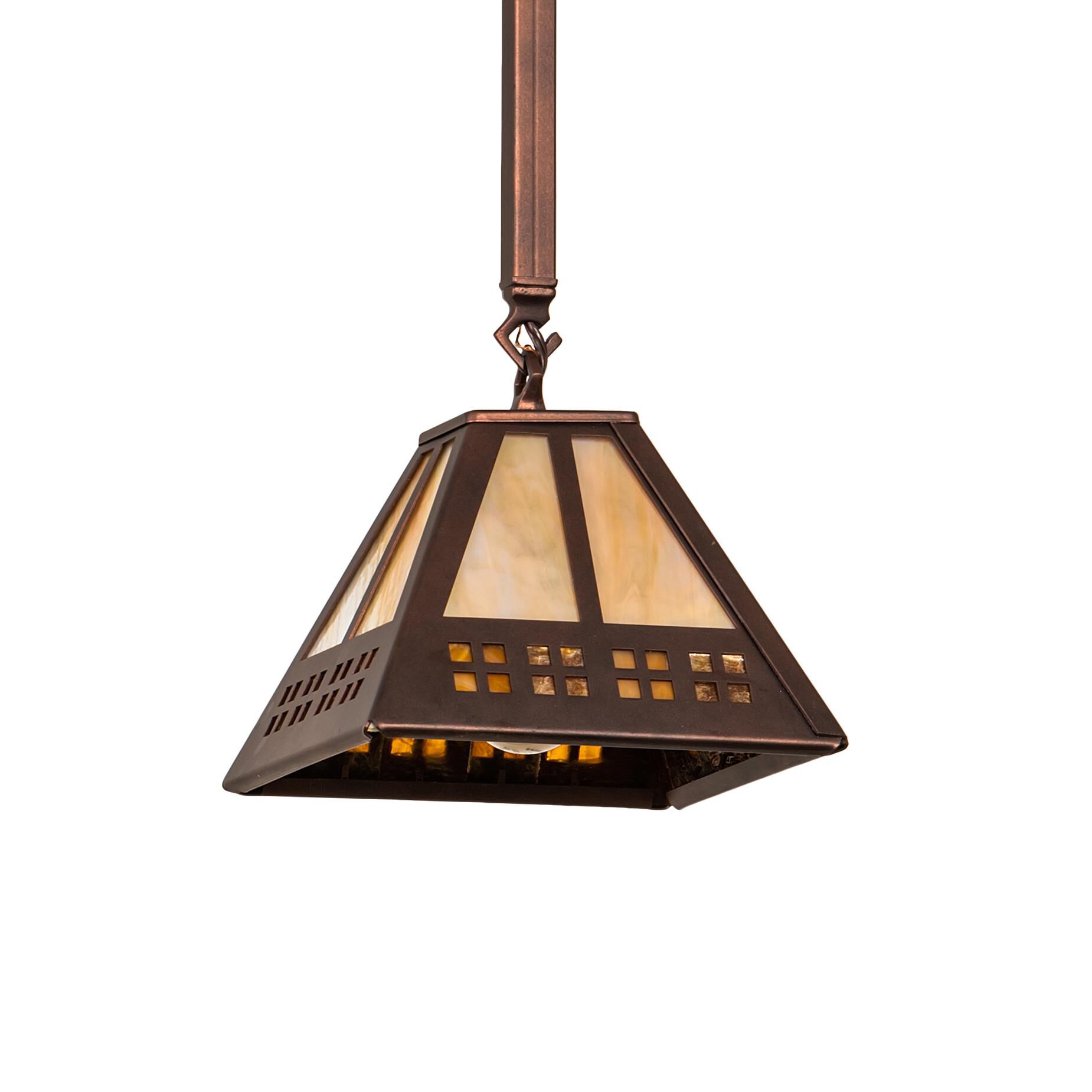 Meyda Lighting Prairie Loft 11 Inch Mini Pendant