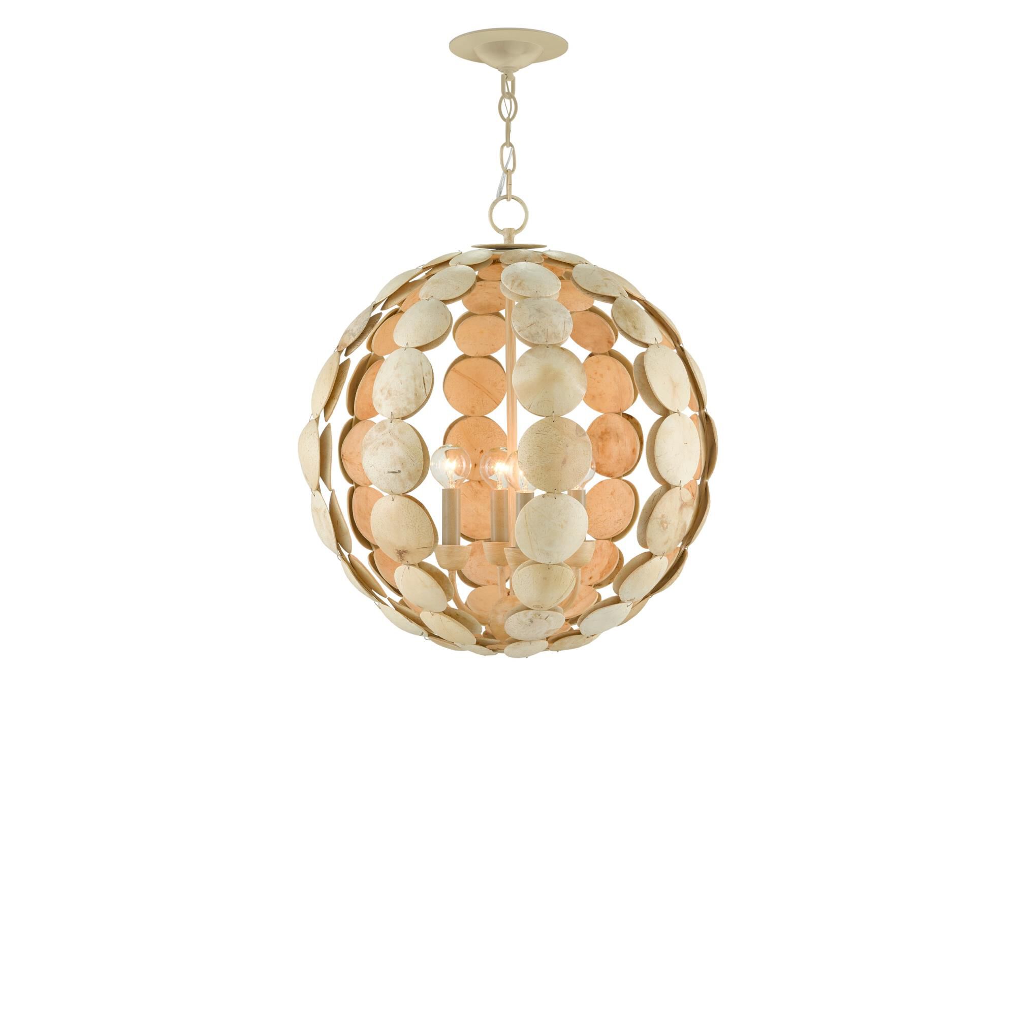 Tartufo Cage Pendant by Currey and Company