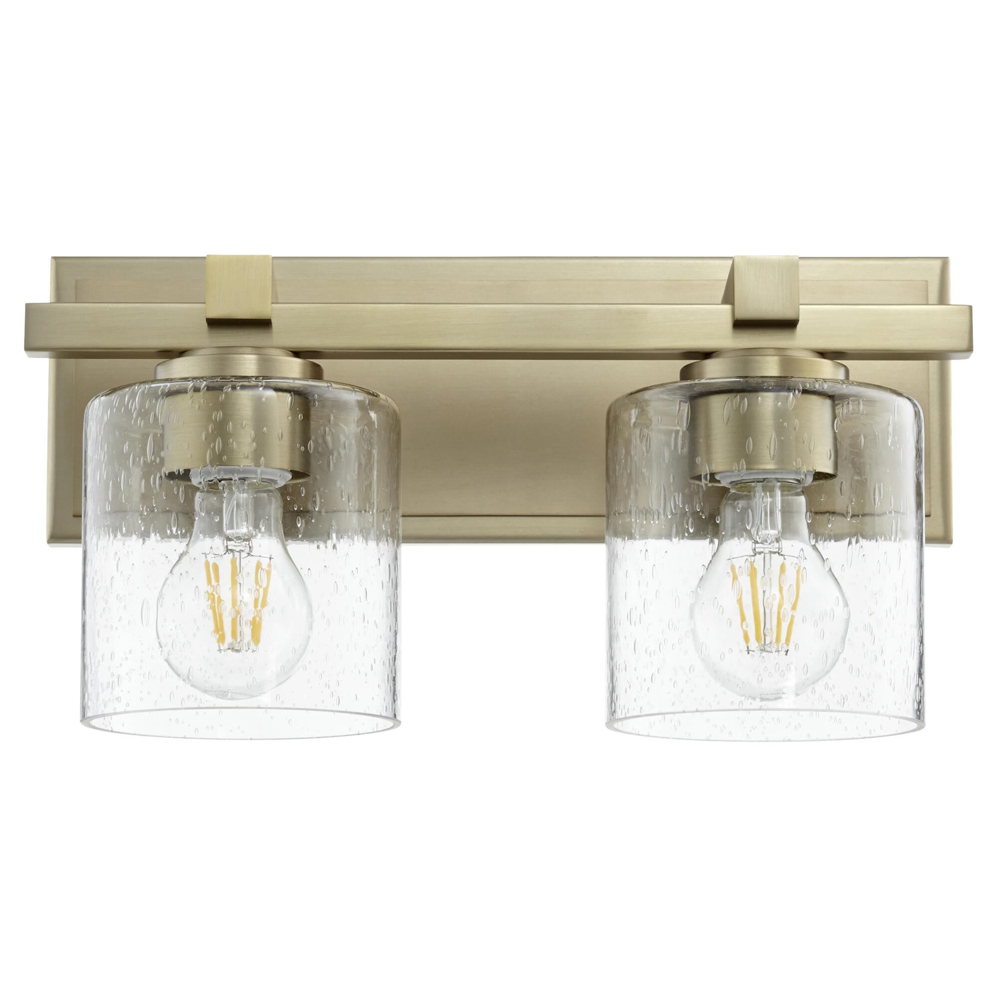 14 Inch 2 Light Bath Vanity Light by Quorum International