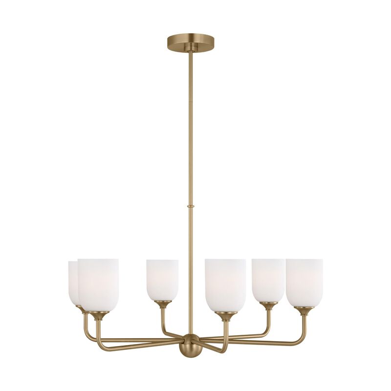 Emile 30 Inch Chandelier by Generation Lighting