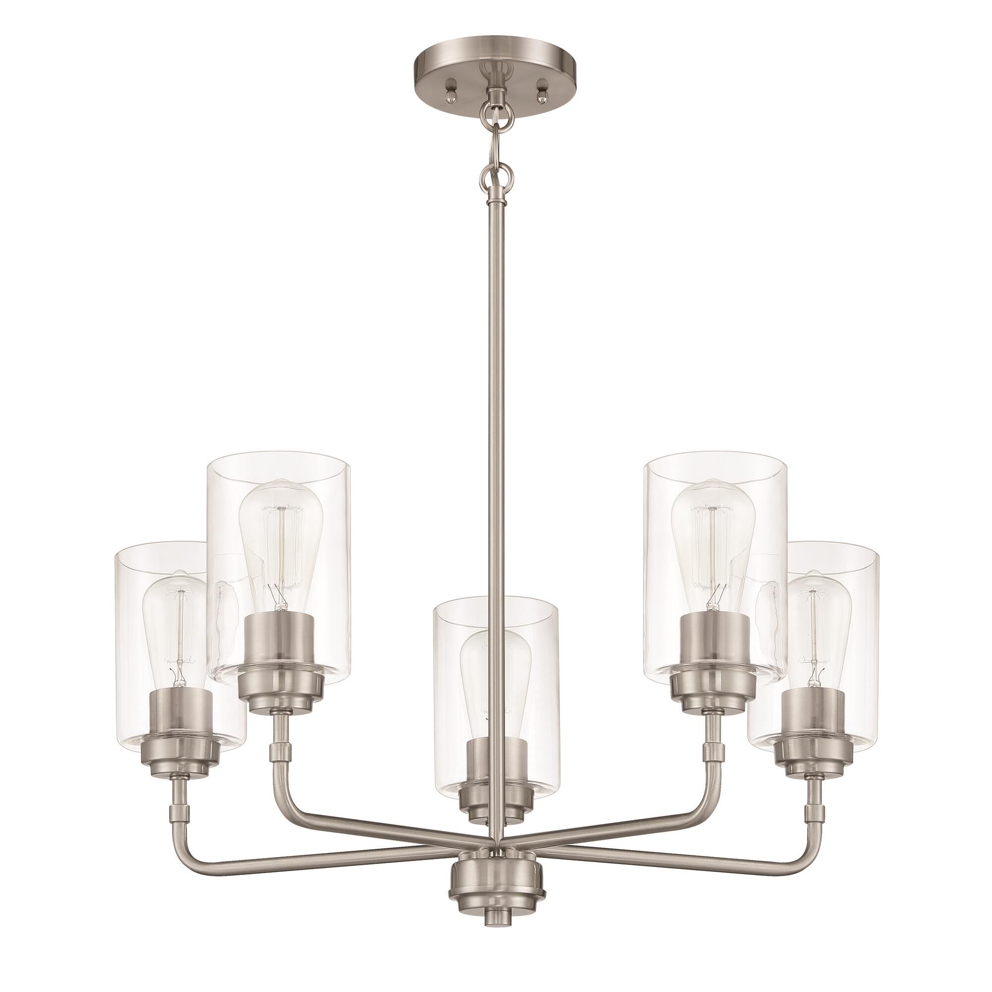 Shown in Brushed Polished Nickel finish