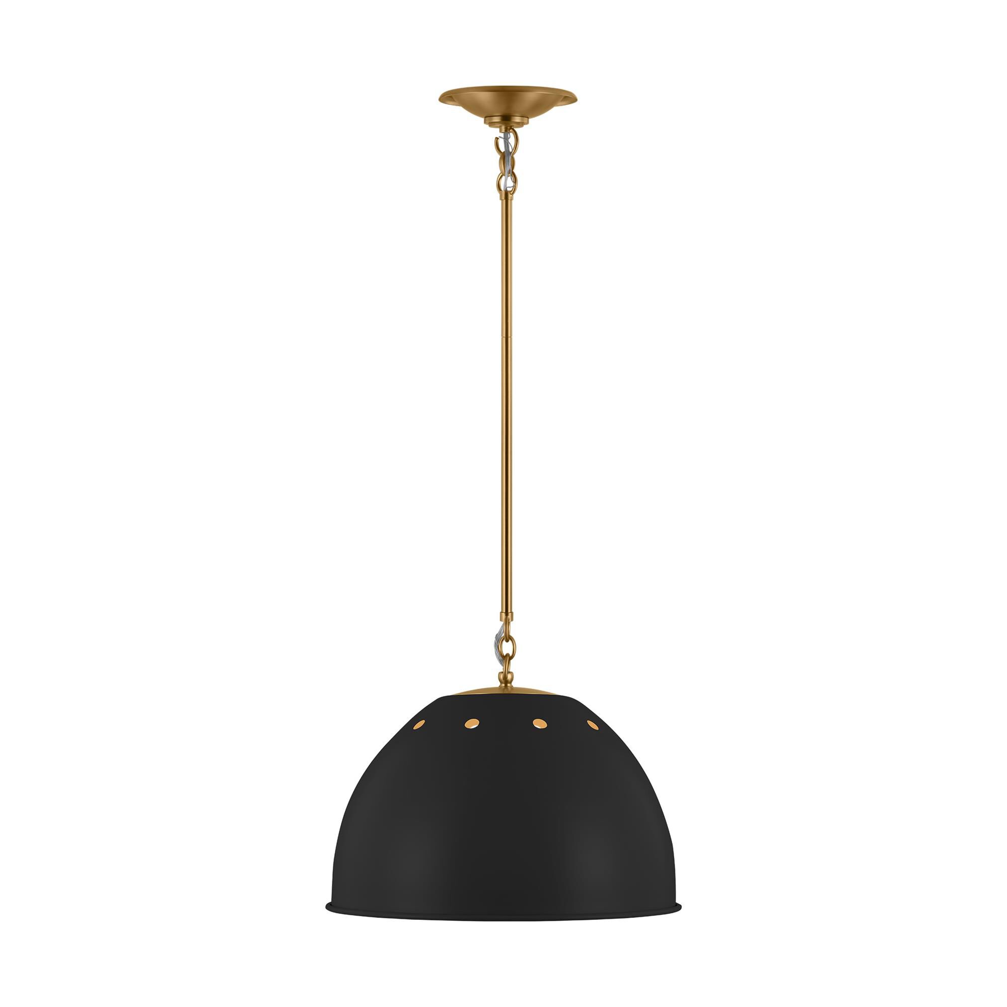 Shown in Midnight Black finish and Midnight Black Steel shade