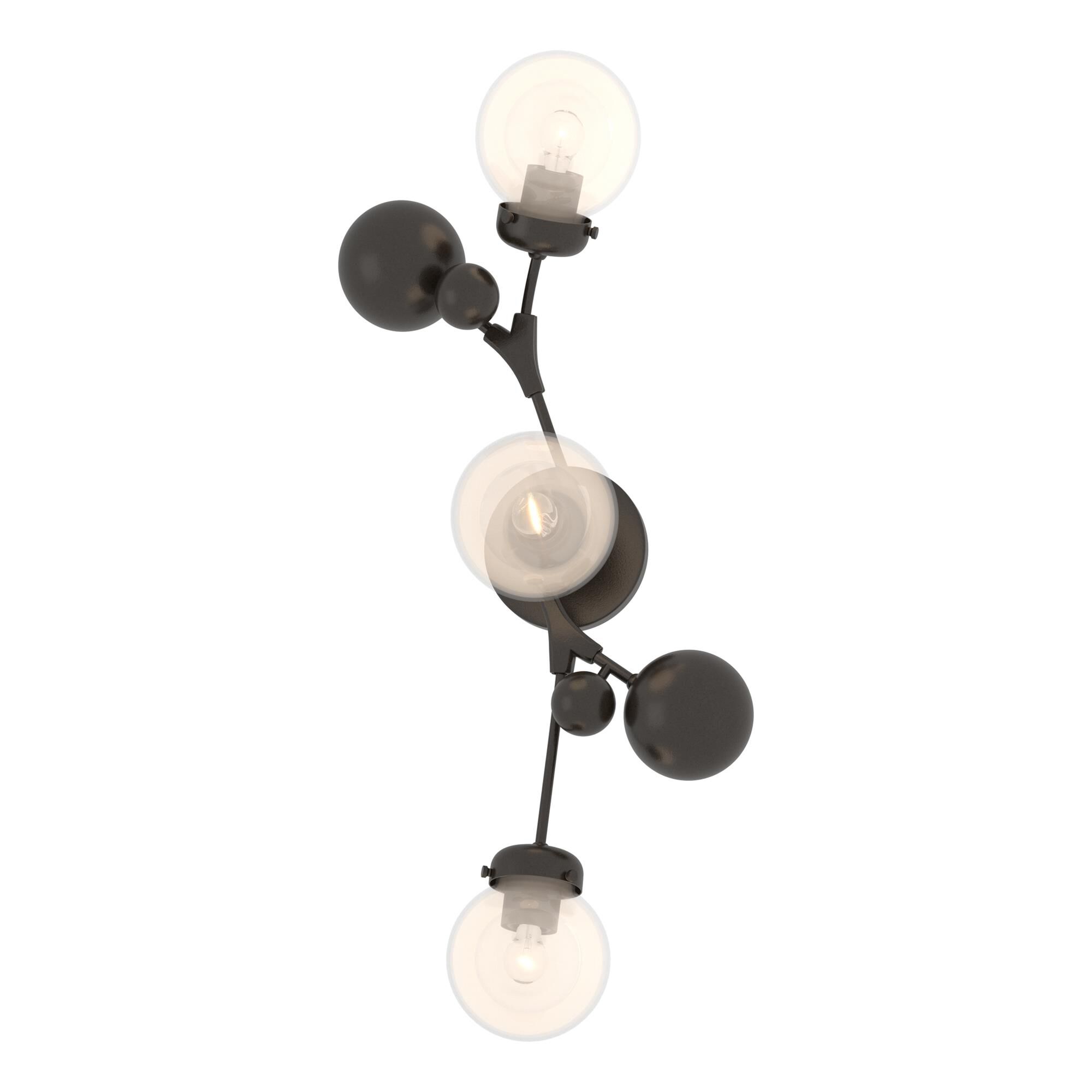 Shown in Oil Rubbed Bronze finish and Opaline glass