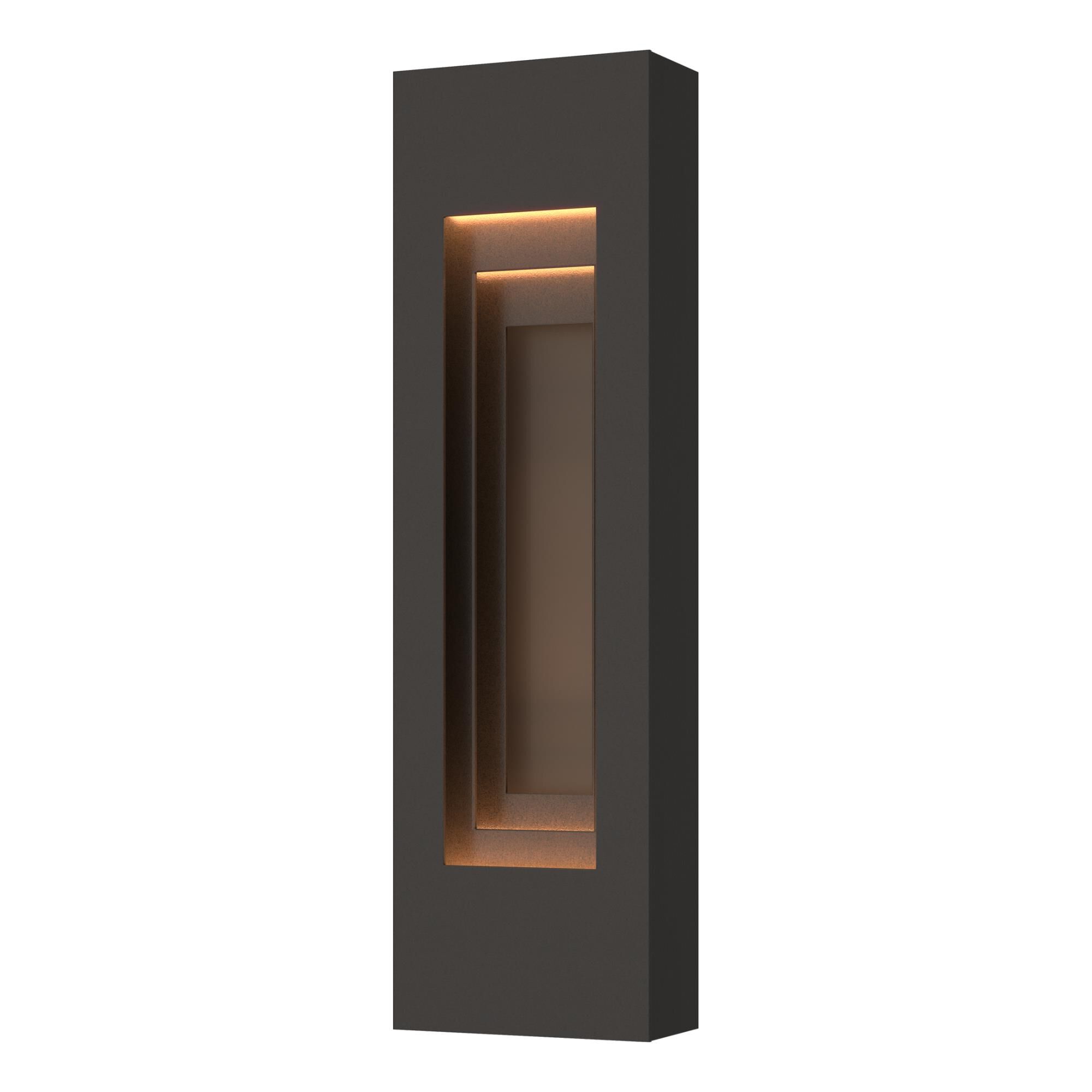 Shown in Coastal Oil Rubbed Bronze finish and Coastal Dark Smoke Aluminum shade