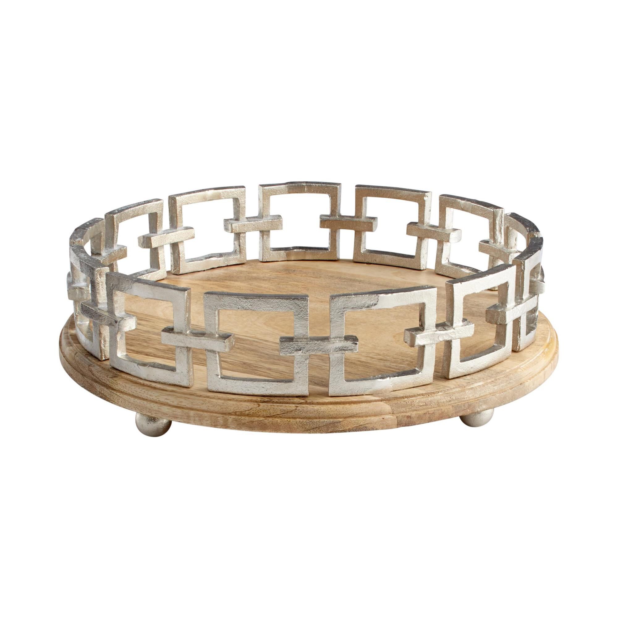 Round Renzo Tray by Cyan Designs