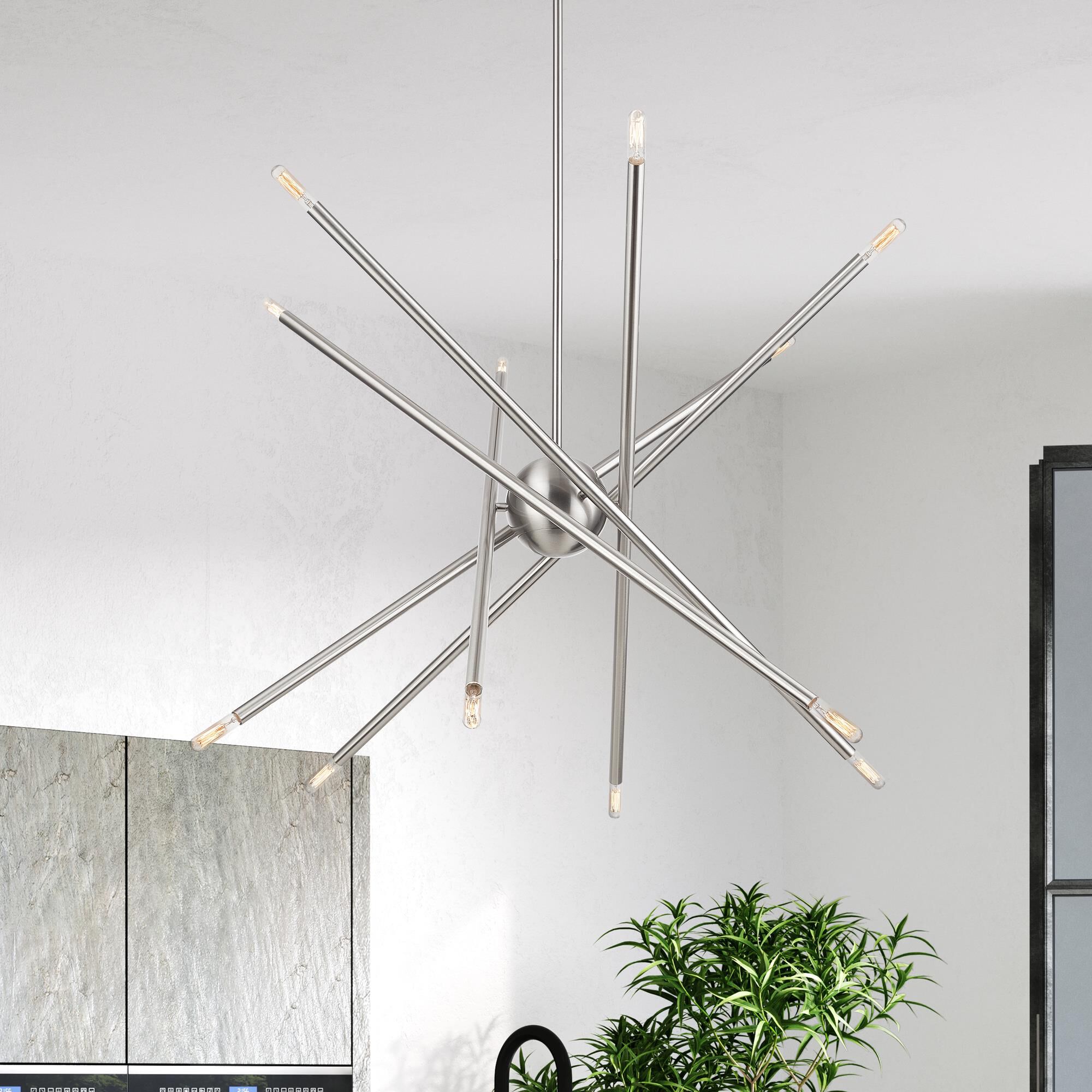 Shown in Brushed Nickel finish