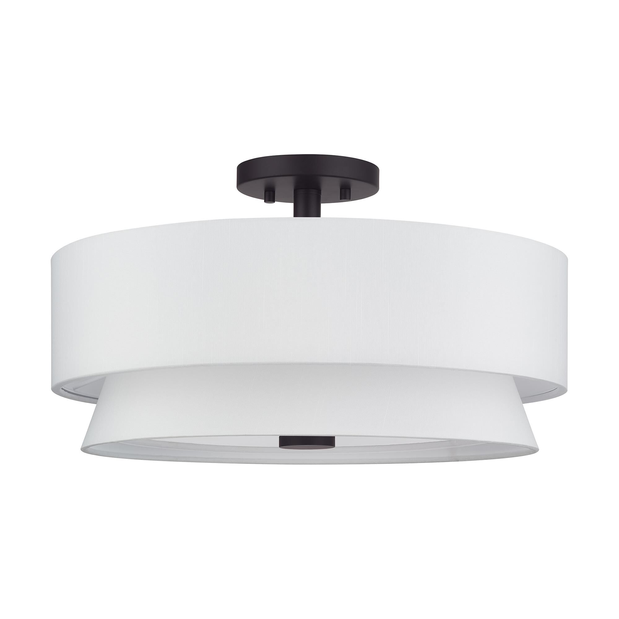Fontana 18 Inch Semi Flush Mount by Livex Lighting