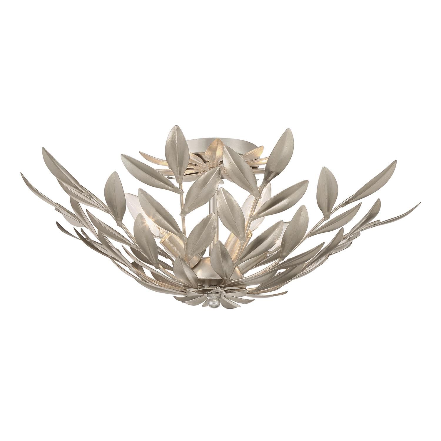 Broche 21 Inch Semi Flush Mount by Crystorama