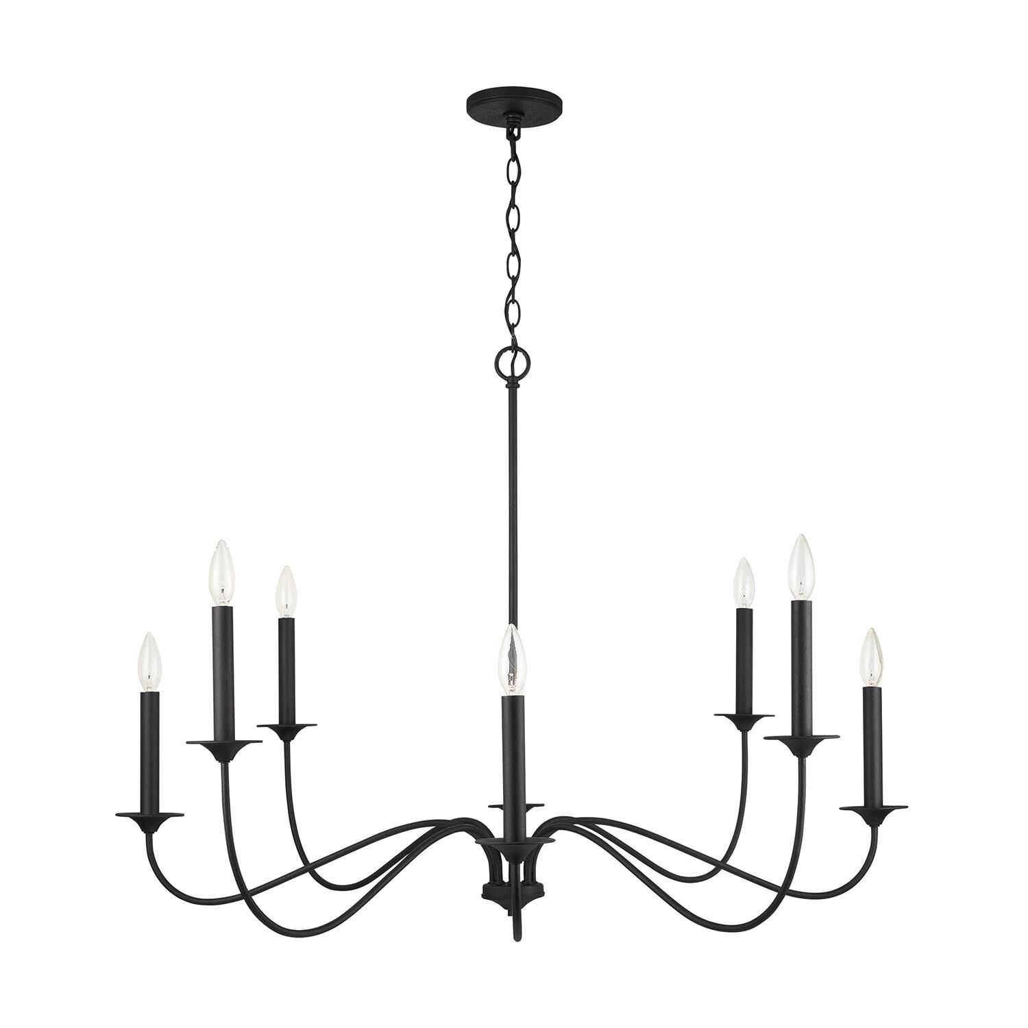 Vincent 40 Inch 8 Light Chandelier by Capital Lighting Fixture Company - Clearance