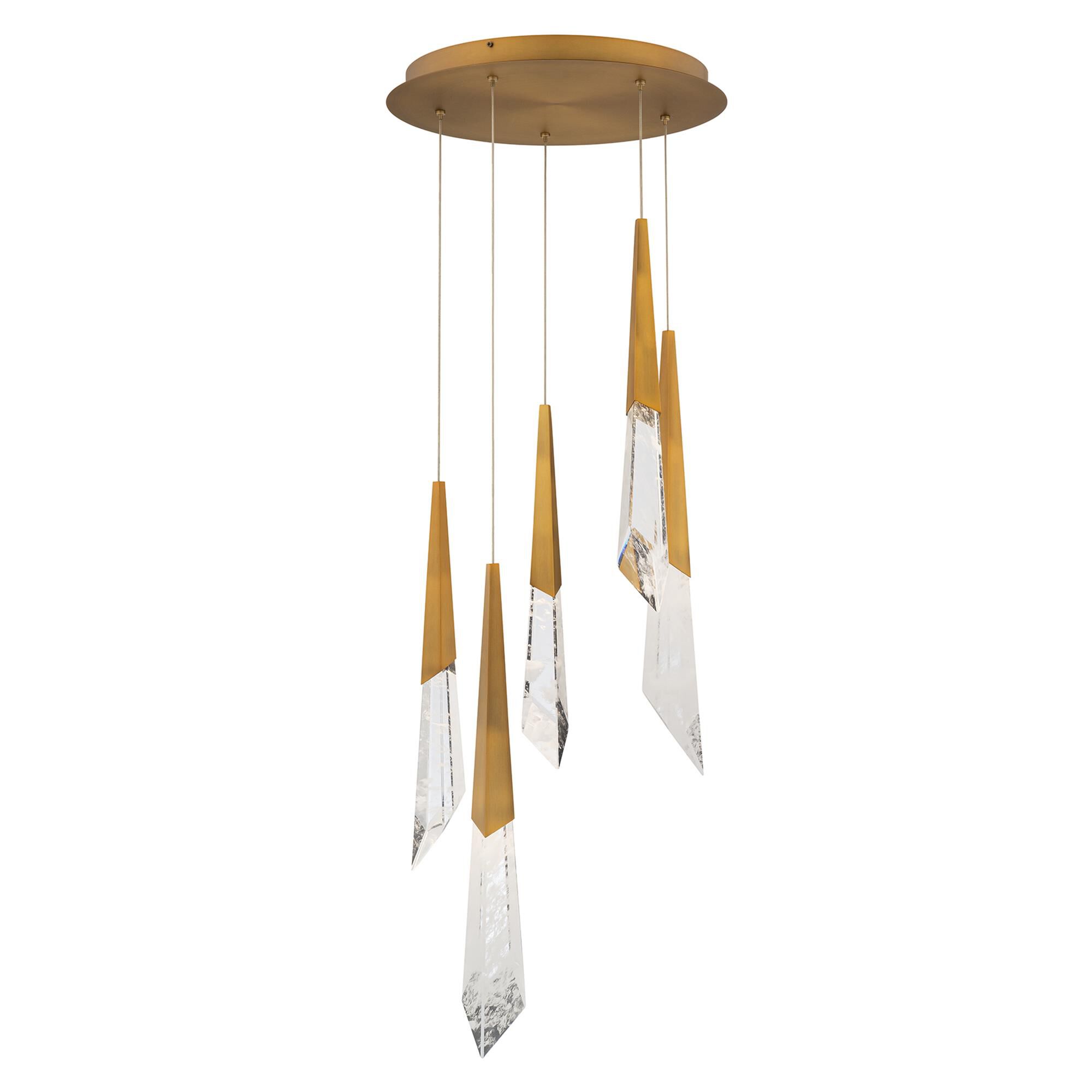 Shown in Aged Brass finish