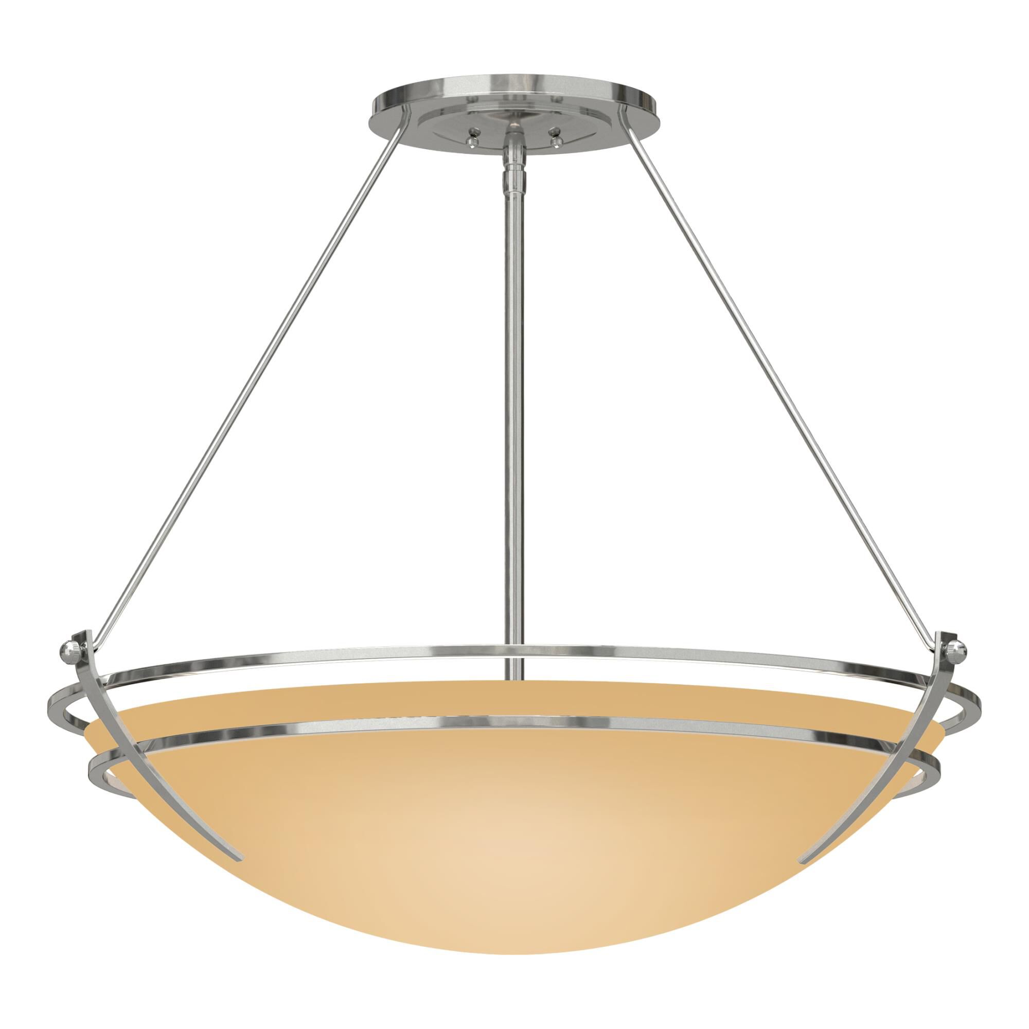 Presidio Tryne 28 Inch 3 Light Semi Flush Mount by Hubbardton Forge