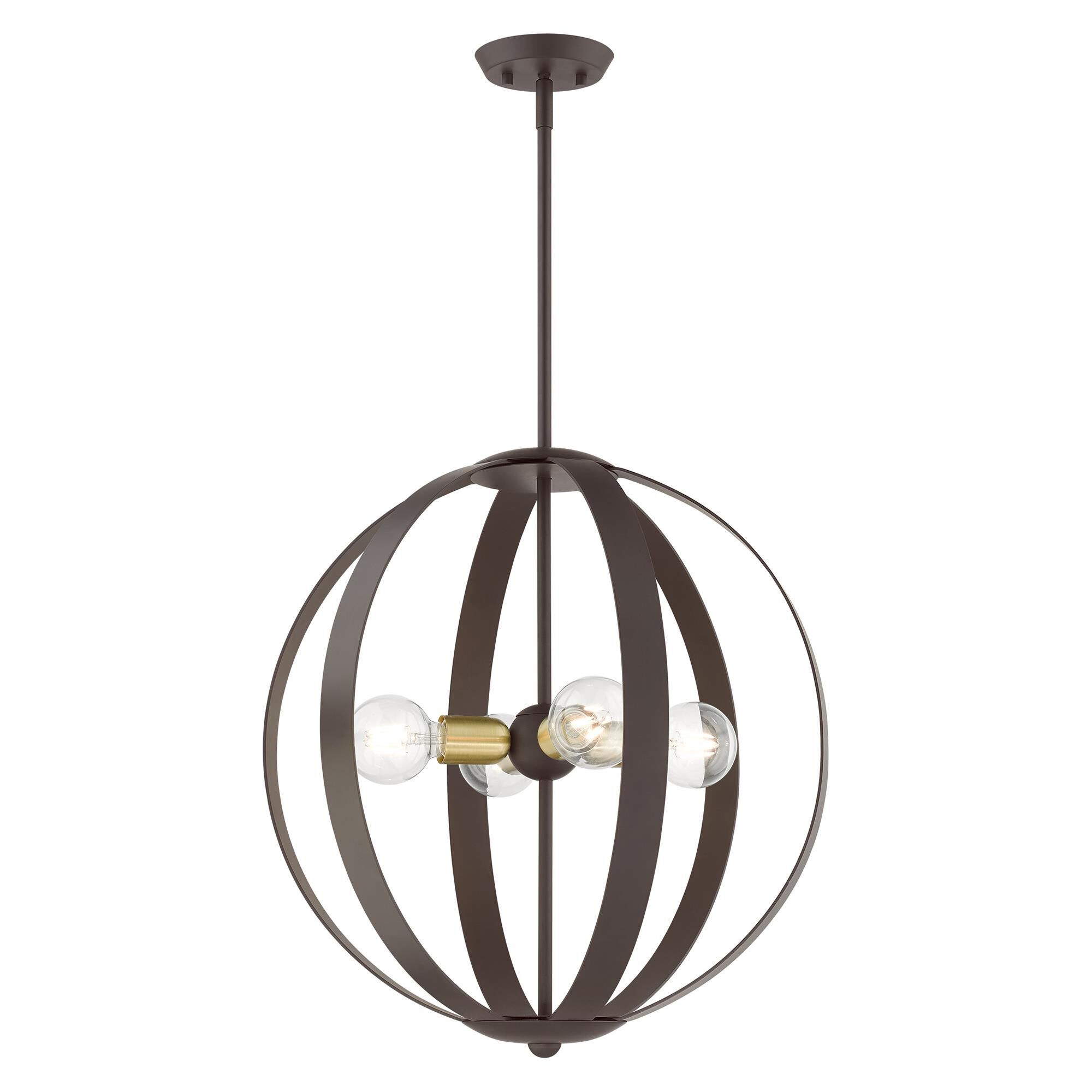 Modesto 4 Light Mini Chandelier by Livex Lighting