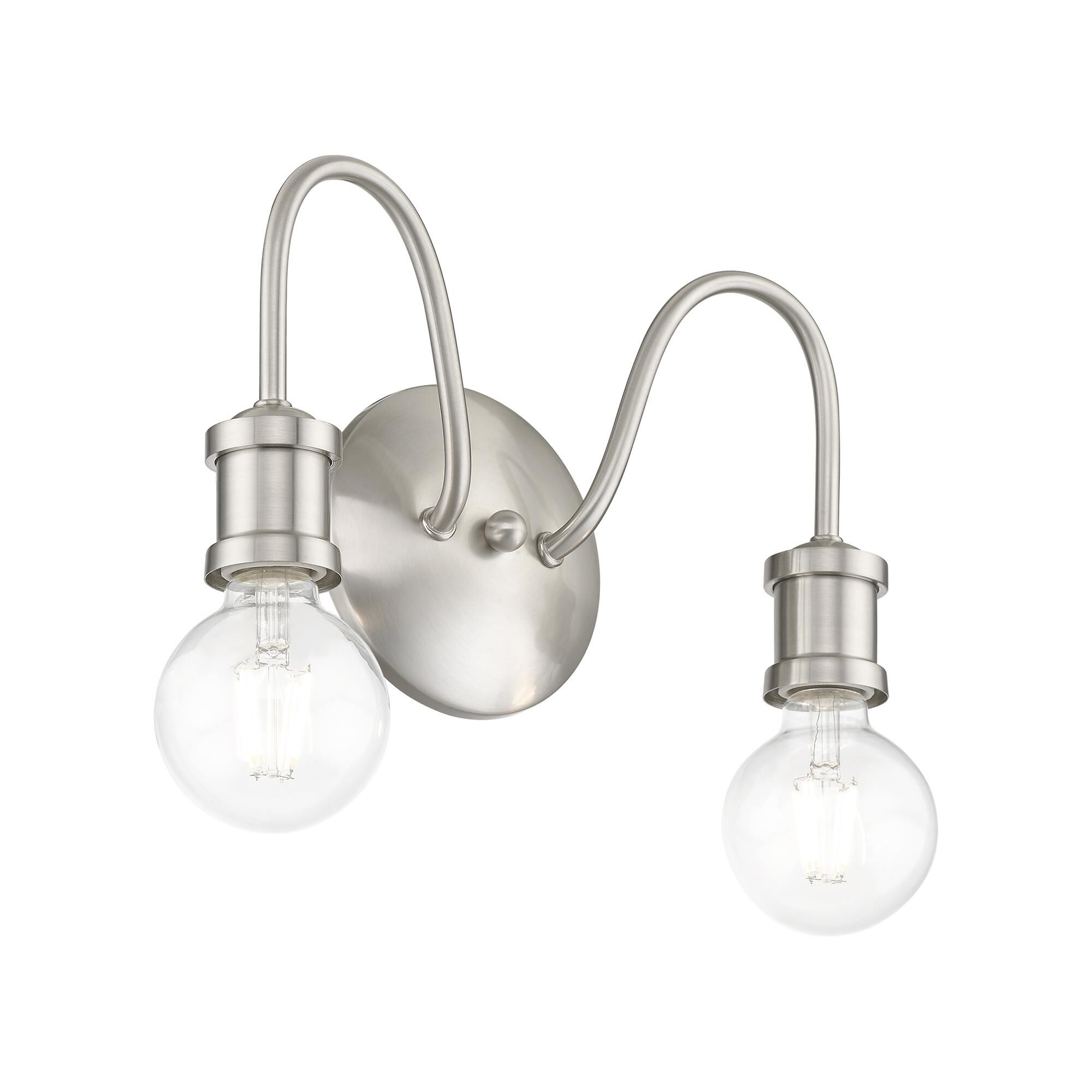 Shown in Brushed Nickel finish