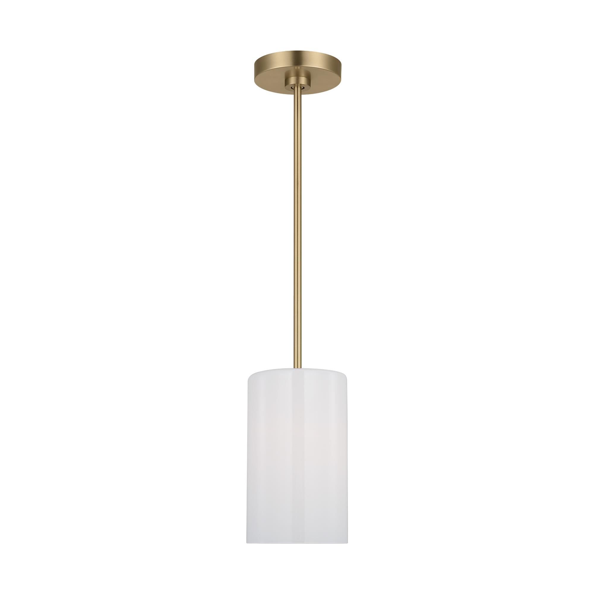 Shown in Satin Bronze finish and Clear Outside / Painted White Inside Glass shade