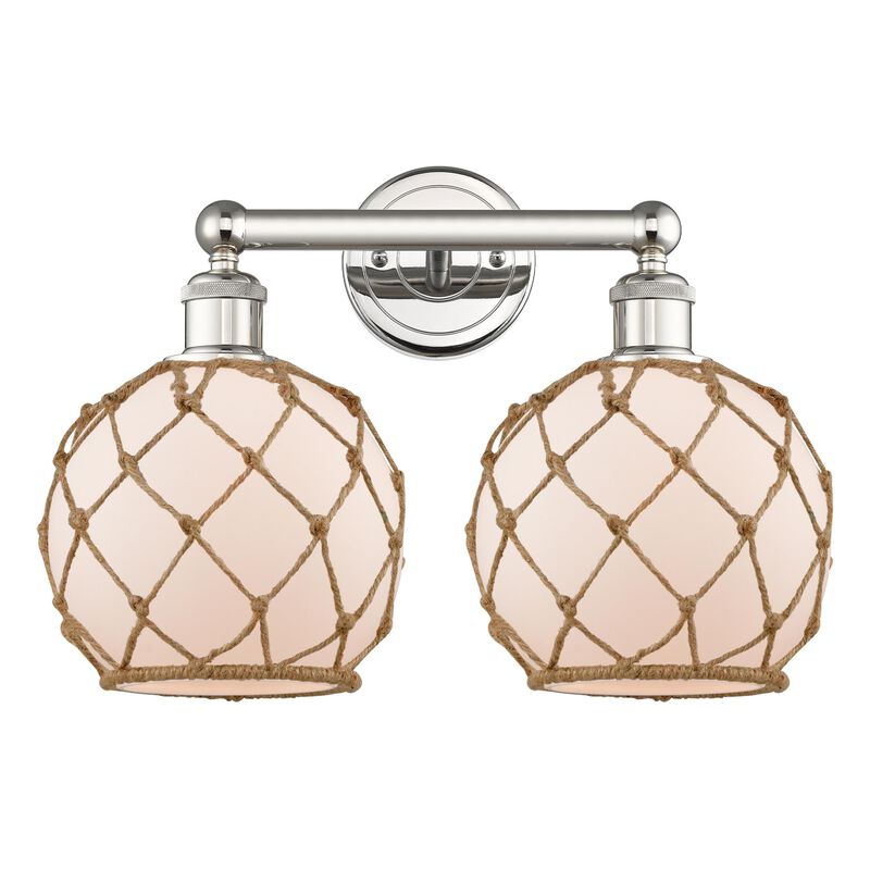Bruno Marashlian Farmhouse Rope 17 Inch Bath Vanity Light by Innovations Lighting