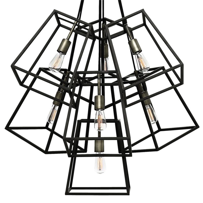 Fulton 28 Inch 7 Light Multi Light Pendant by Hinkley