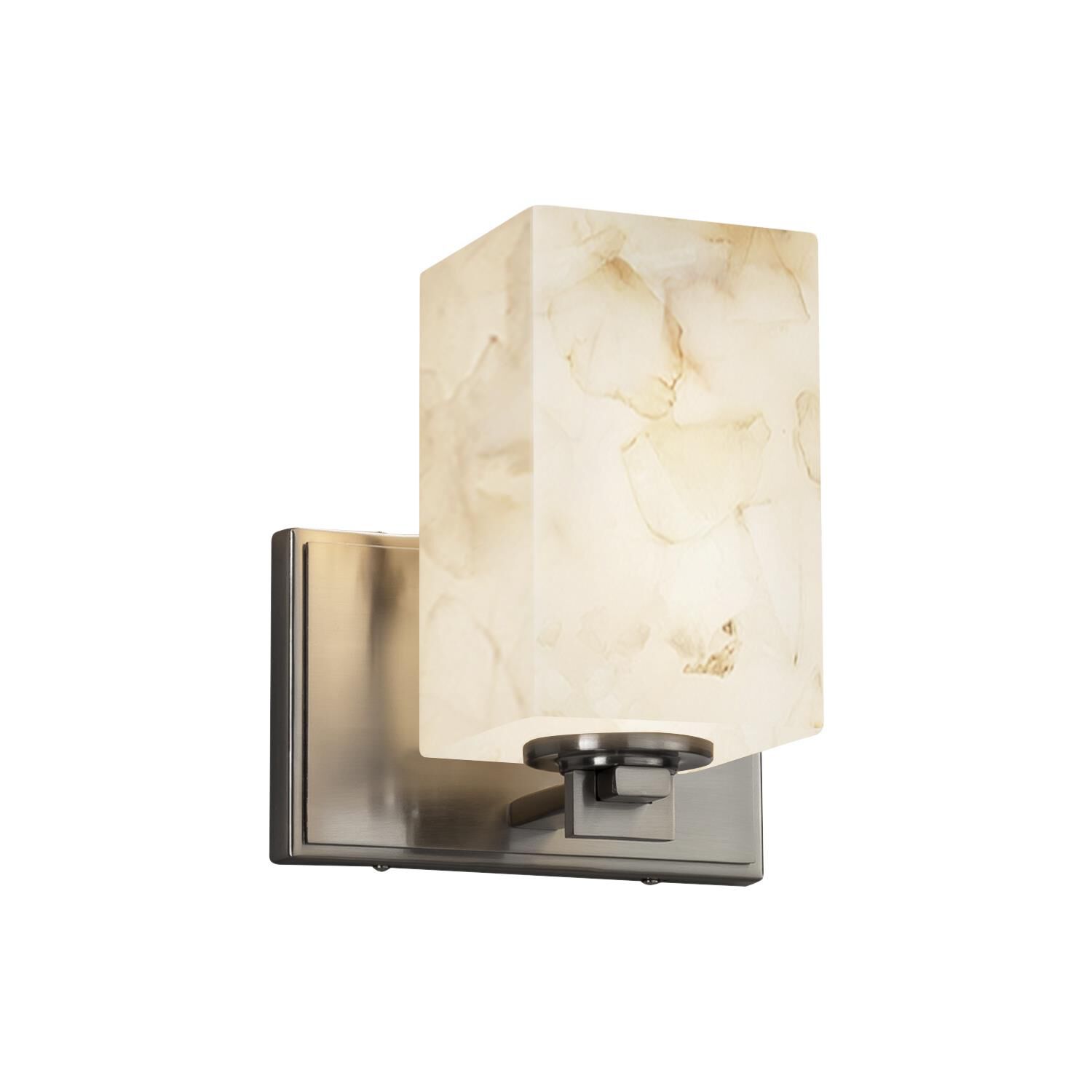 Alabaster Rocks! 7 Inch Wall Sconce by Justice Design Group