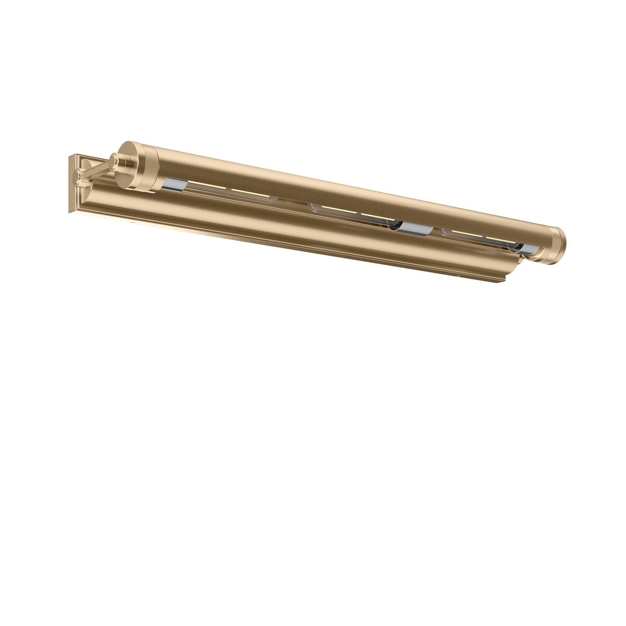 Shown in Champagne Bronze finish and Metal shade