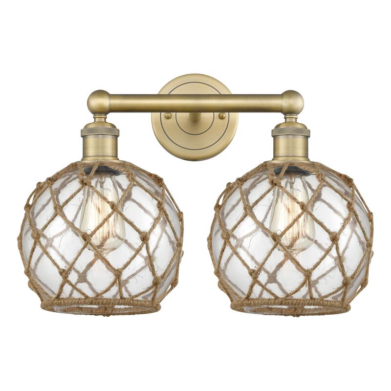 Bruno Marashlian Farmhouse Rope 17 Inch Bath Vanity Light by Innovations Lighting