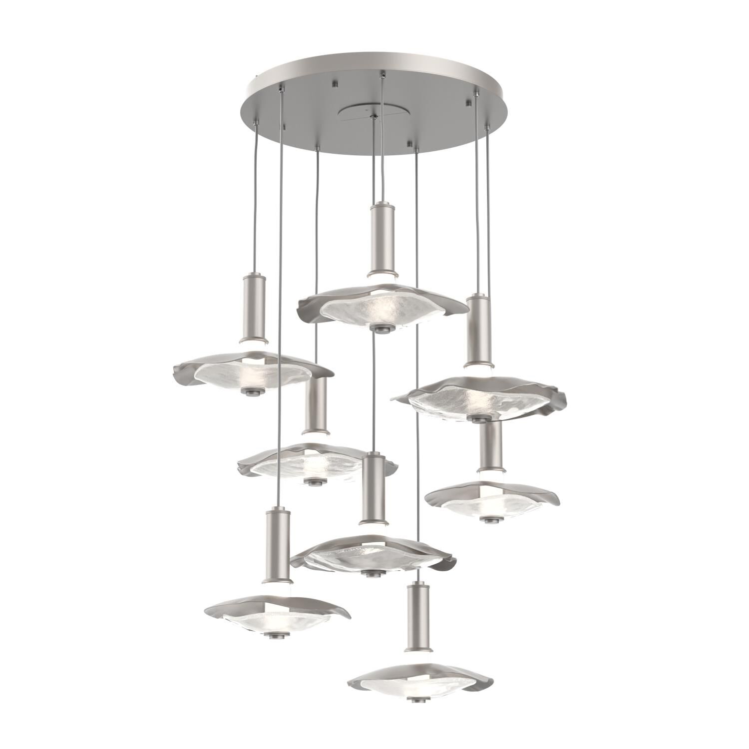 Shown in Beige Silver finish and Clear Granite accent