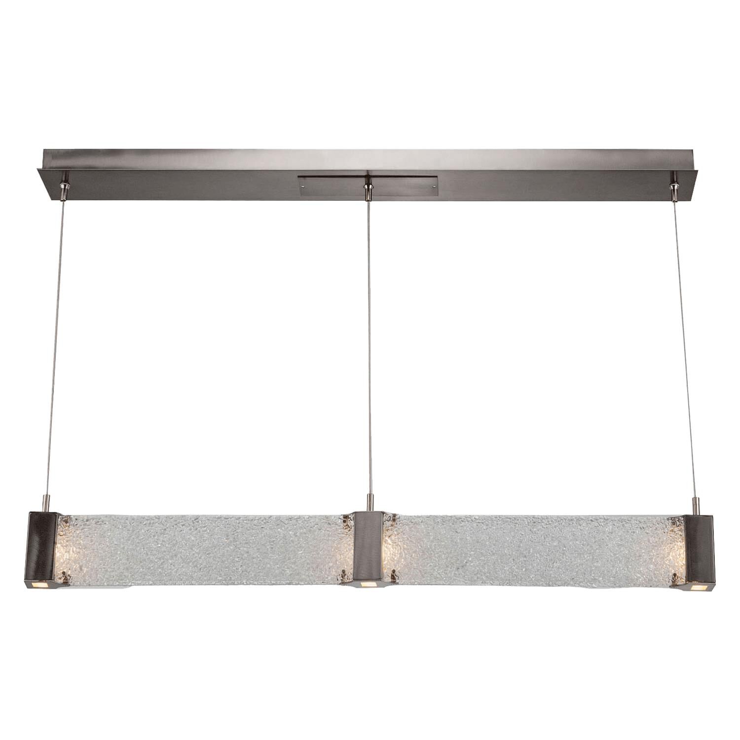 Parallel 48 Inch 7 Light LED Linear Suspension Light by Hammerton Studio