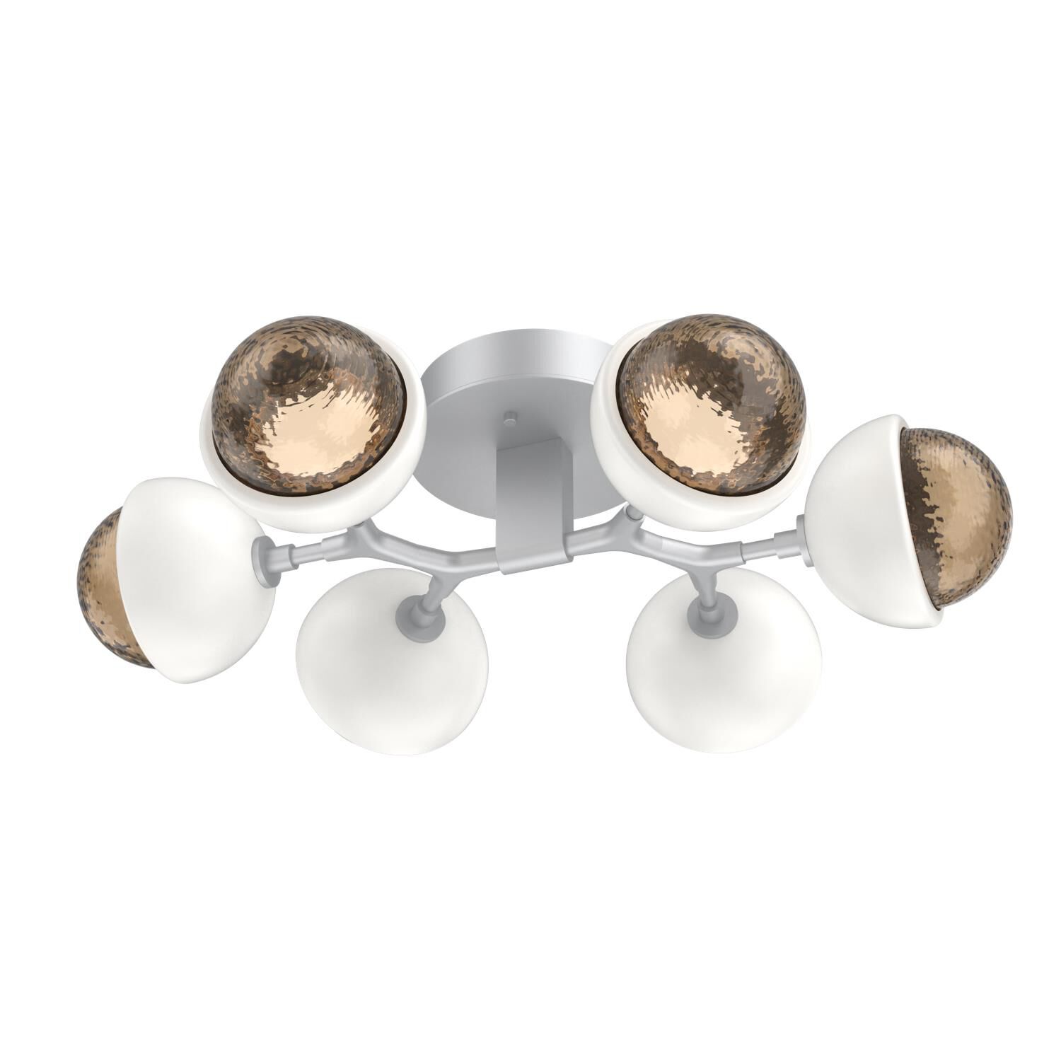 Shown in Classic Silver finish and Bronze glass and Salt White accent
