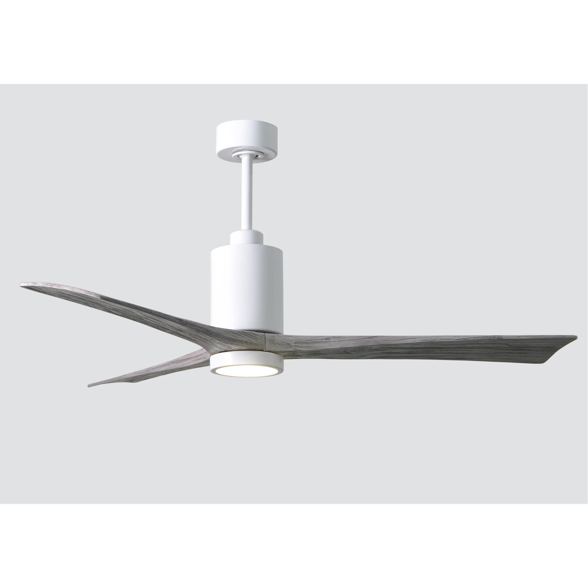 Patricia 60 Inch Ceiling Fan with Light Kit by Matthews Fan Company