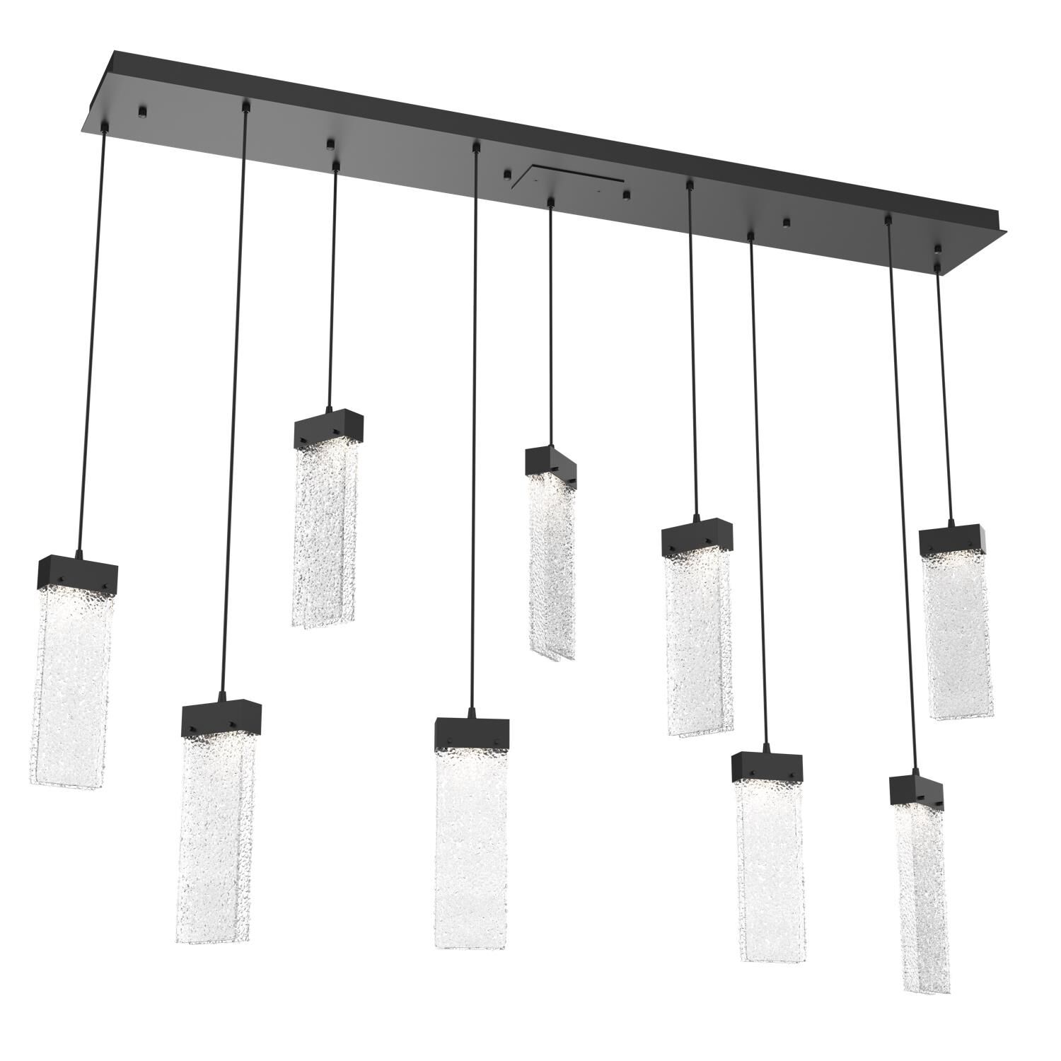 Parallel 64 Inch 9 Light LED Linear Suspension Light by Hammerton Studio