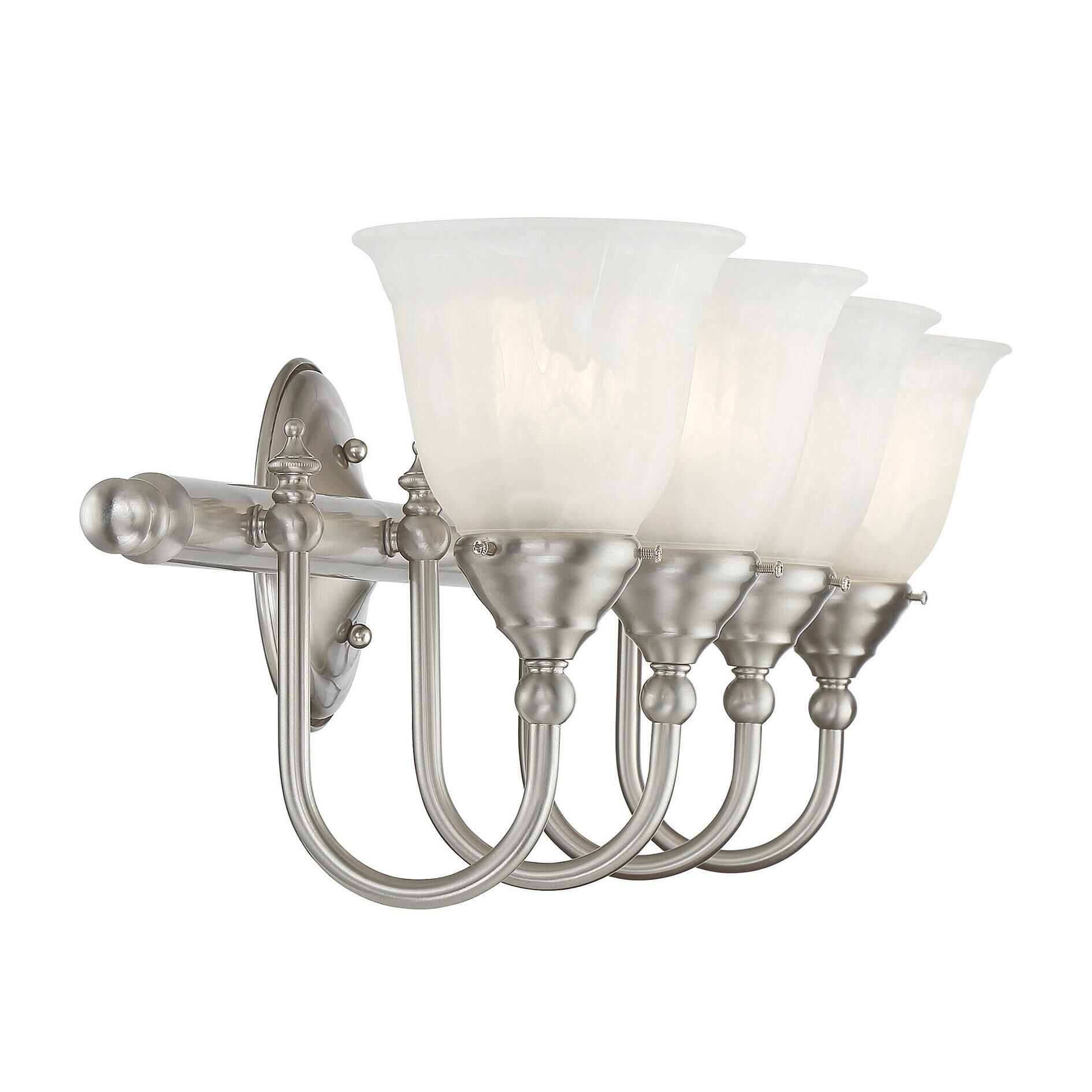 Shown in Satin Nickel finish and GL764 Sold Separately glass