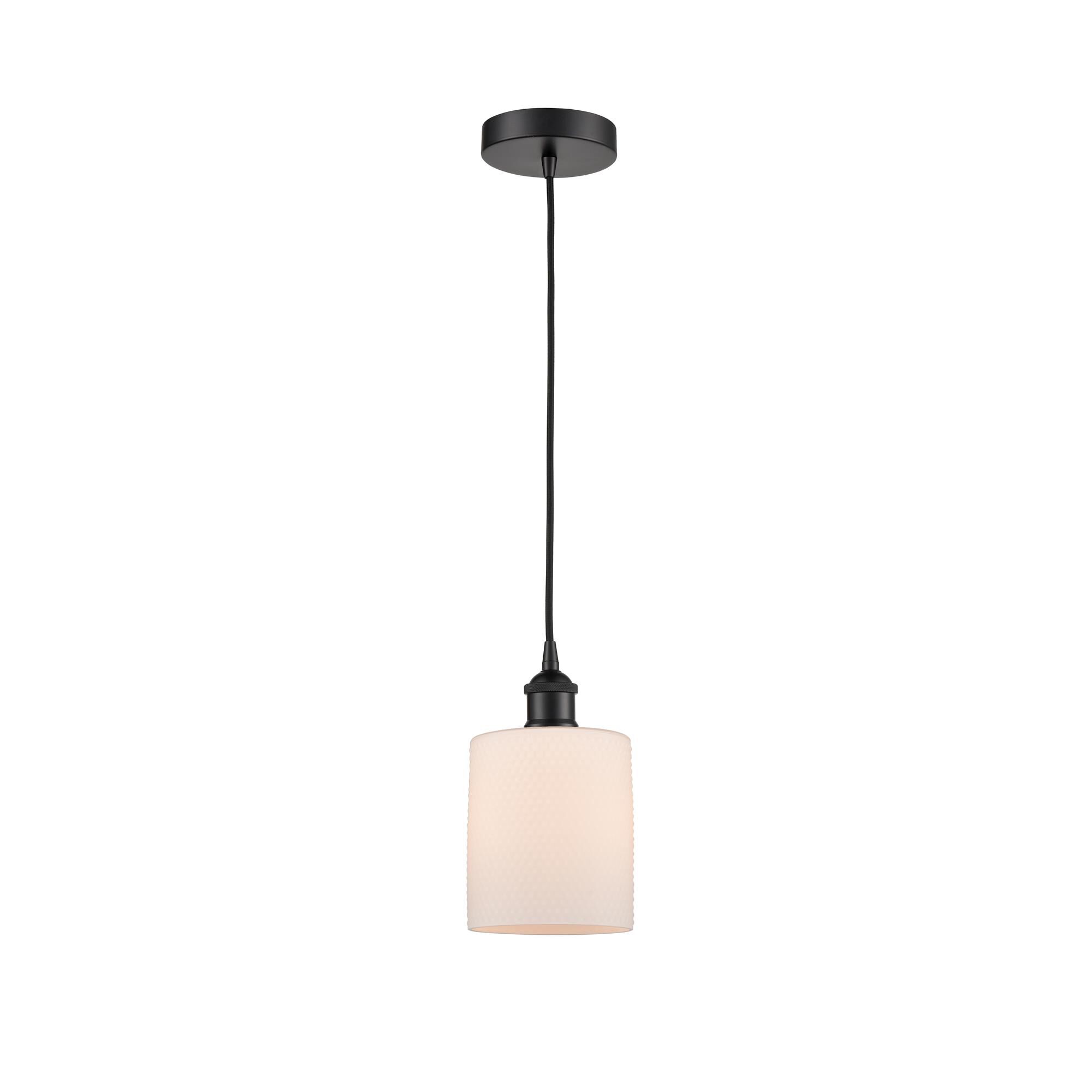 Shown in Matte Black finish and Matte White glass