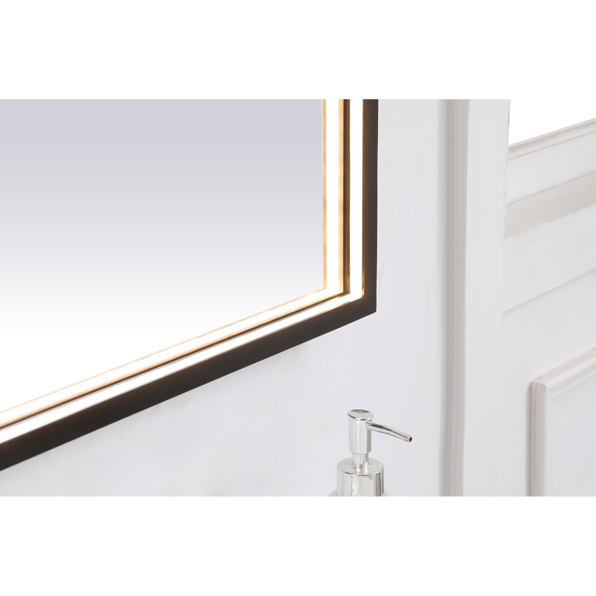 Pier LED Lighted Mirror by Elegant Decor