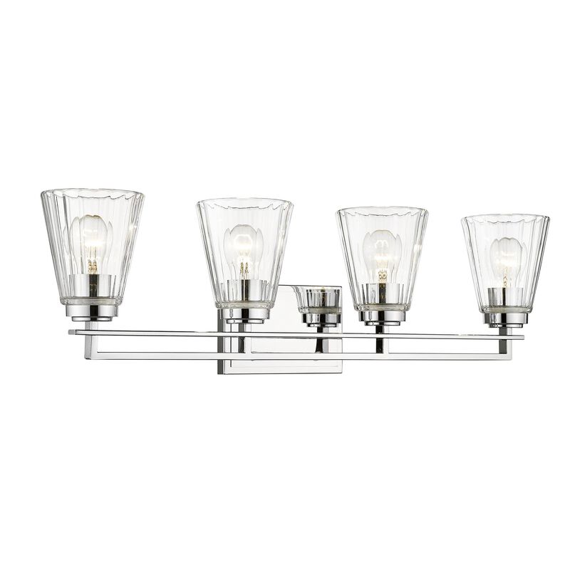 Lyna 30 Inch 4 Light Bath Vanity Light by Z-Lite