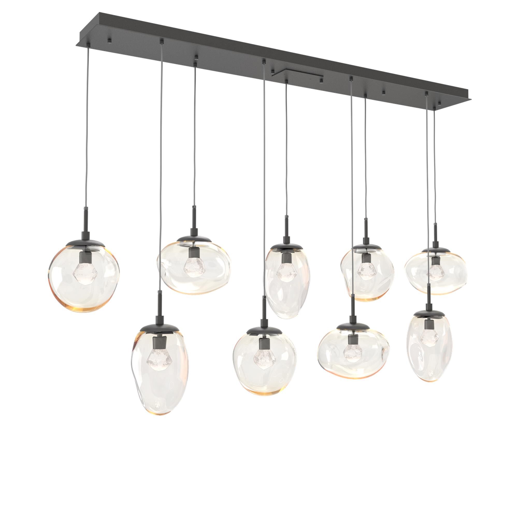 Shown in Graphite finish and Zircon Inner And Amber Outer glass