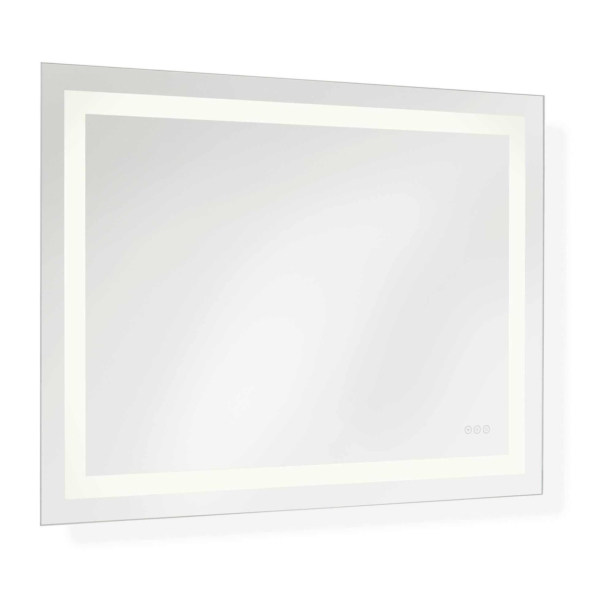 Shown in Might Bright White finish and Mirror Glass shade