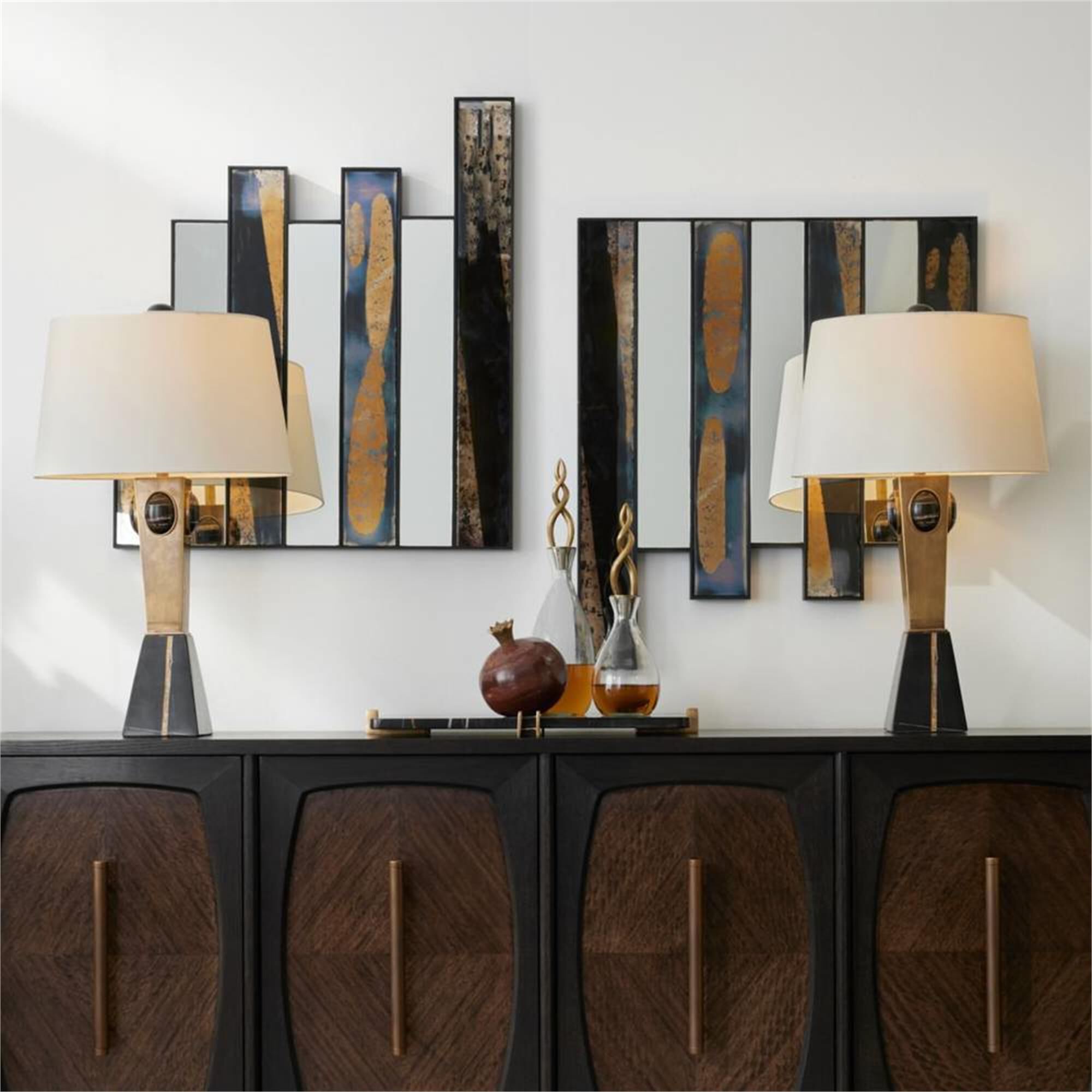 Shown in Blackened Iron finish