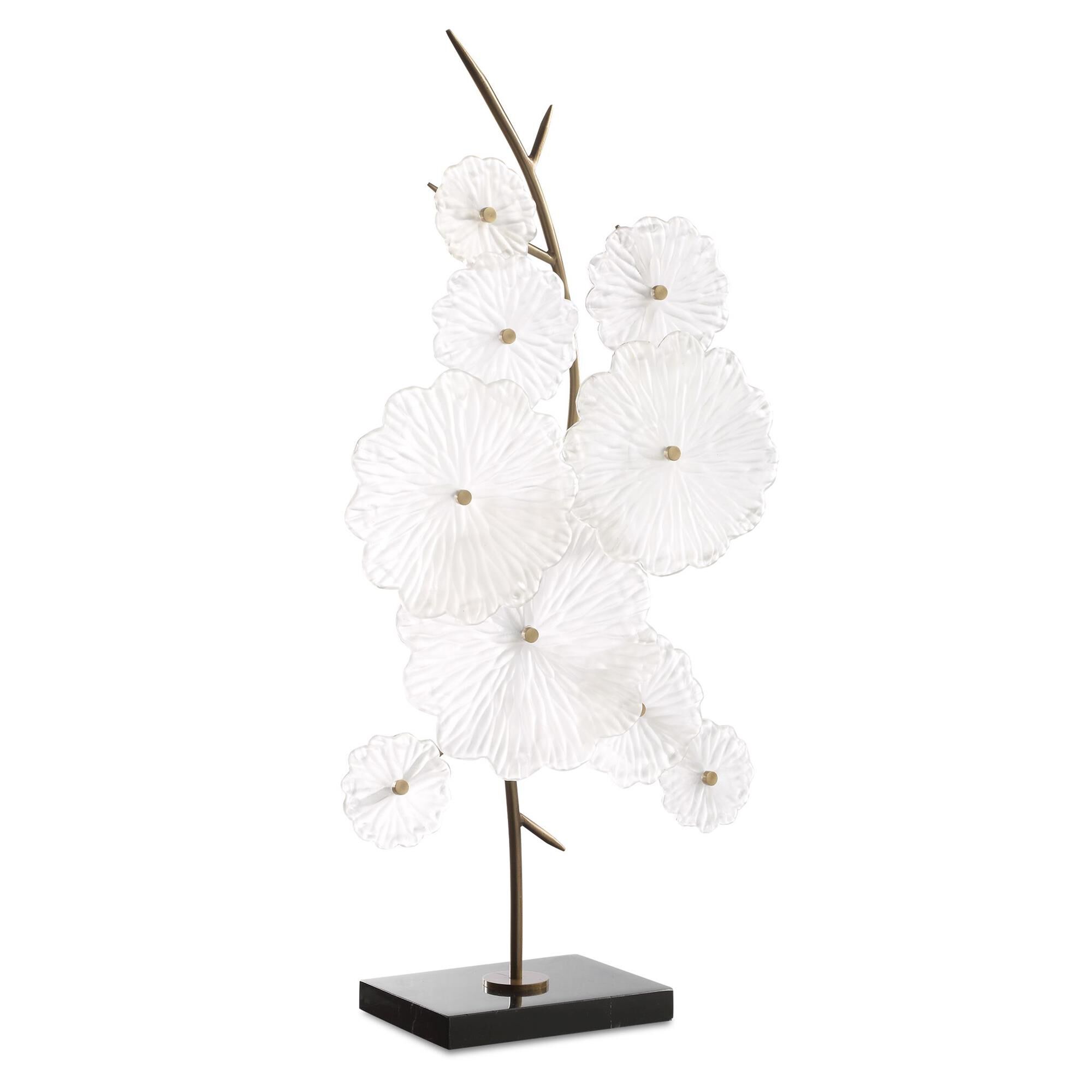 Renee Wightman Glass 16 Inch Sculpture by Uttermost