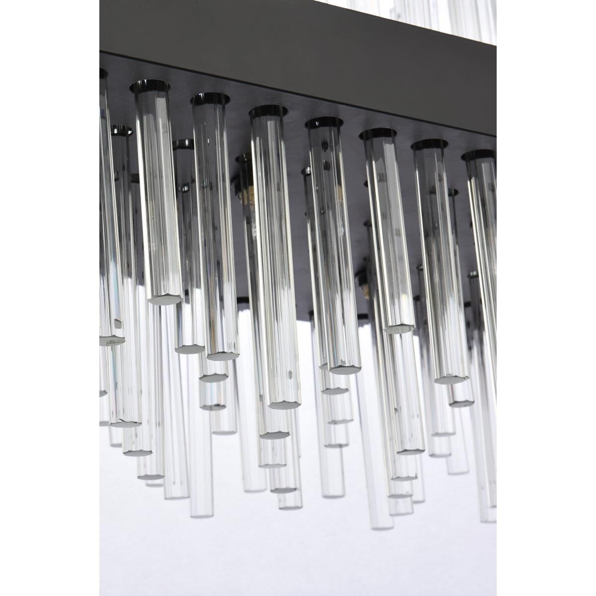 Shown in Black finish and Royal Cut Clear crystal