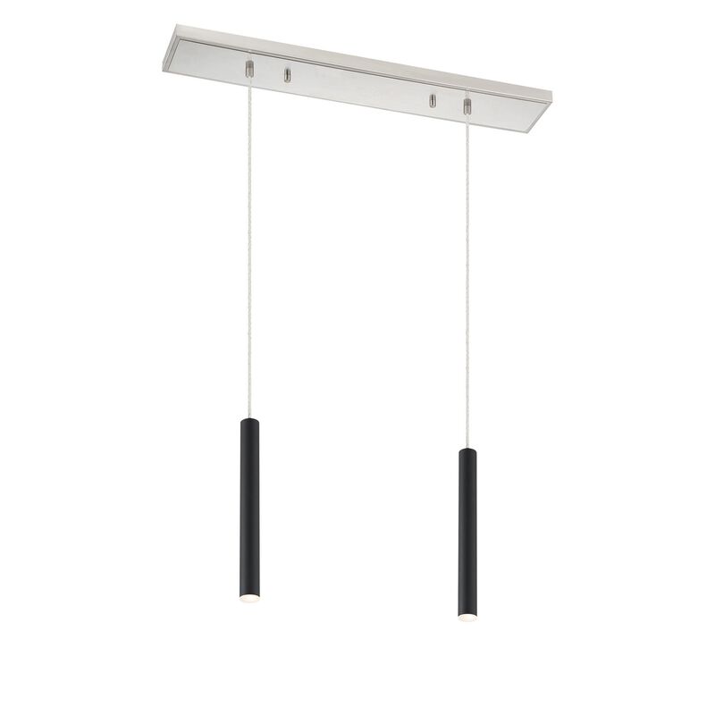 Forest 30 Inch 2 Light LED Linear Suspension Light by Z-Lite