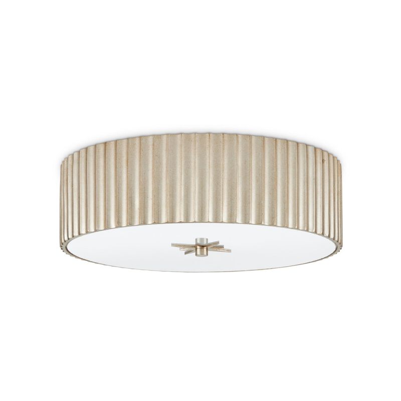 Caravel 14 Inch 1 Light LED Flush Mount by Currey and Company