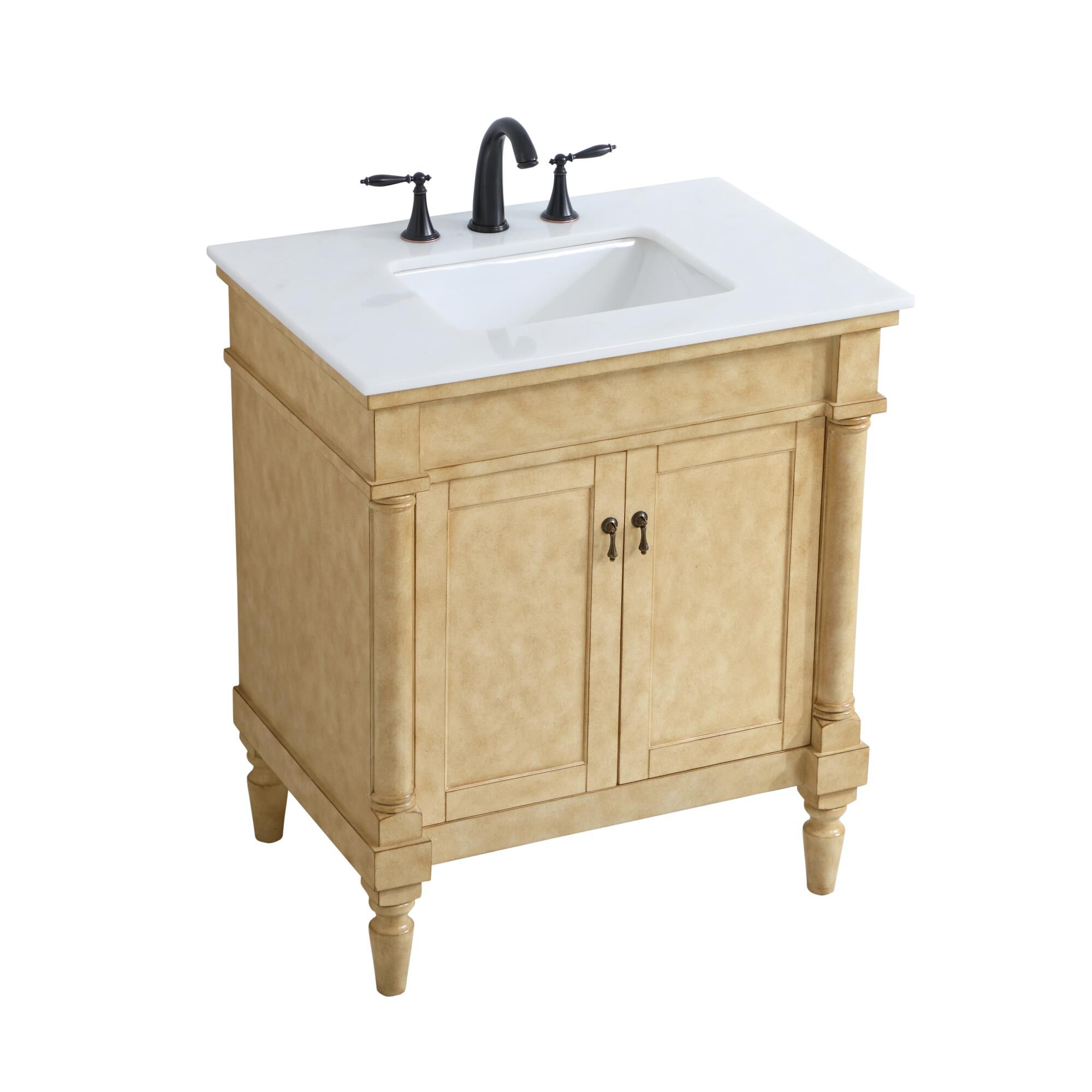 Shown in Antique Beige finish