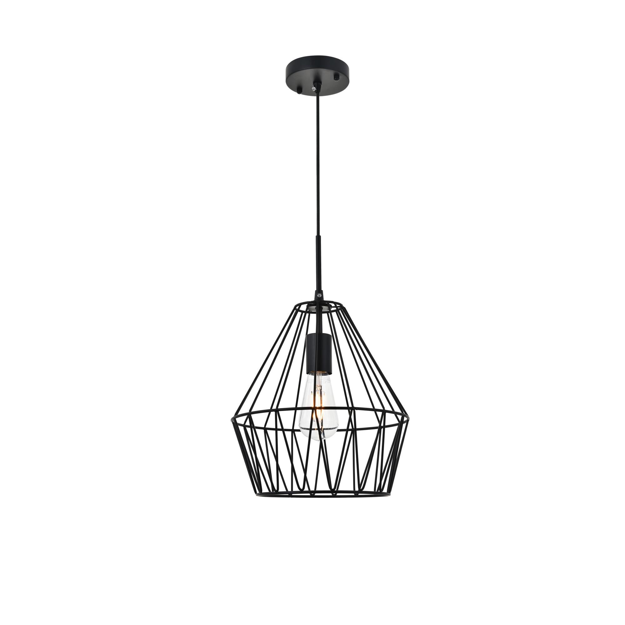 Candor 11 Inch Mini Pendant by Elegant Lighting