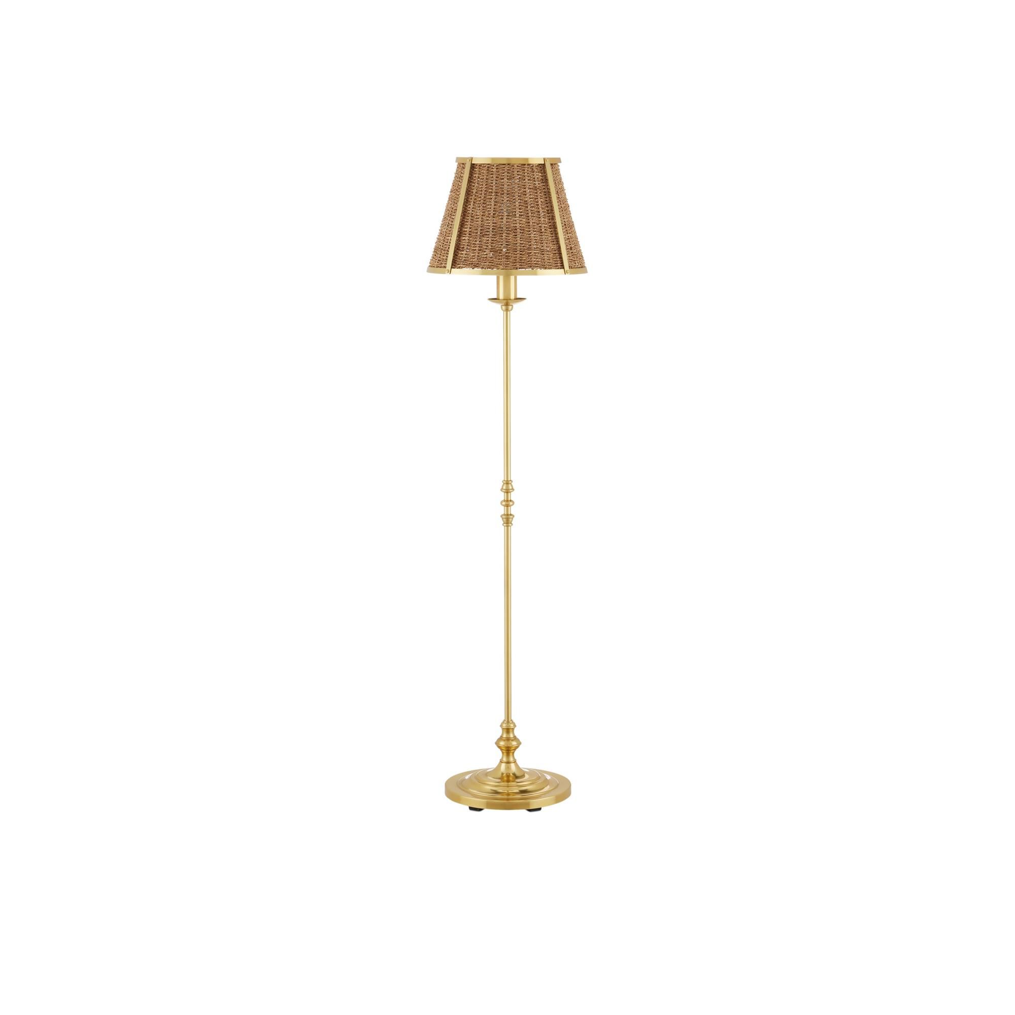 Suzanne Duin Deauville 55 Inch Floor Lamp by Currey and Company