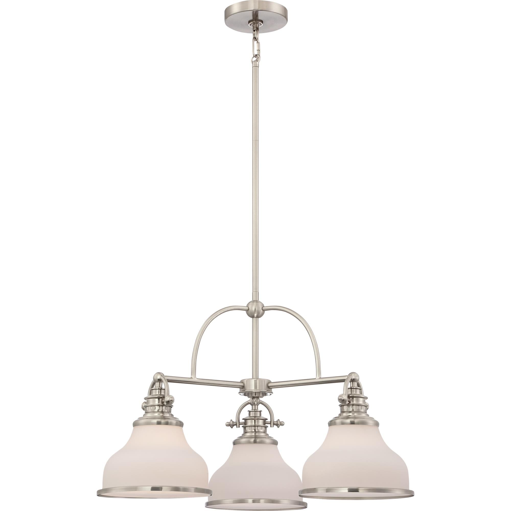 Grant 24 Inch 3 Light Chandelier by Quoizel