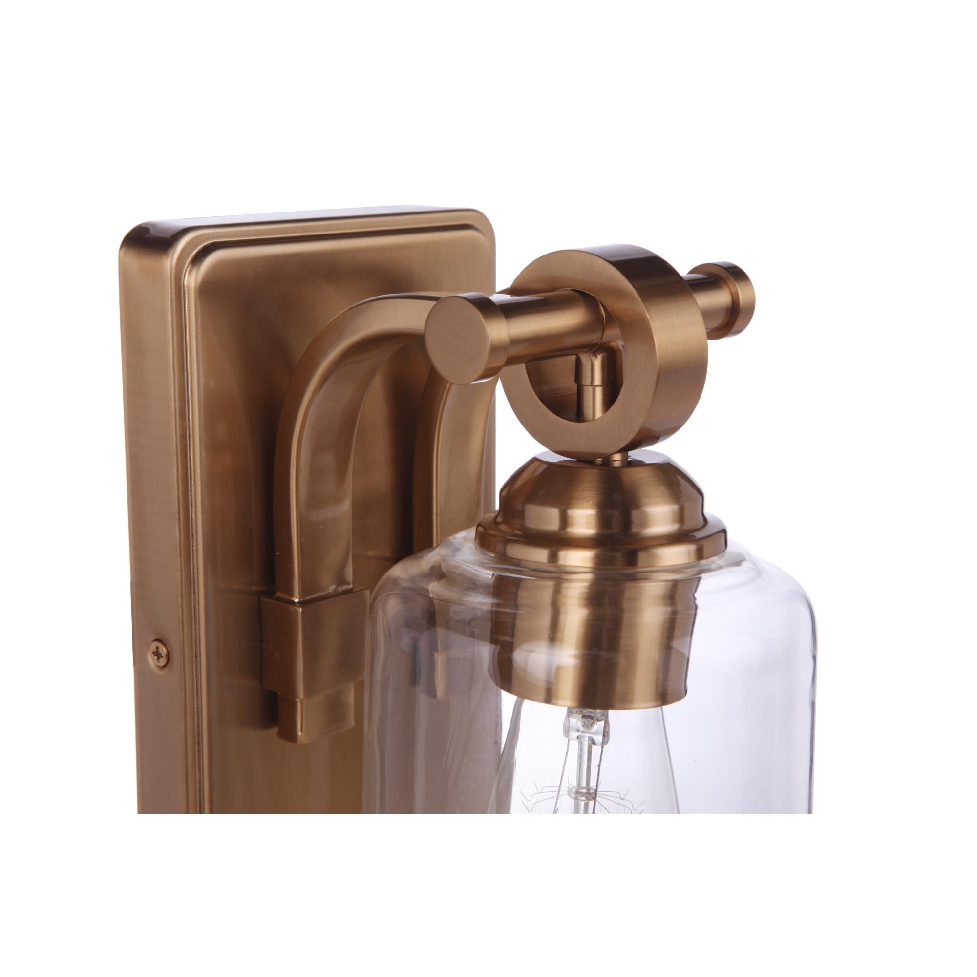 Shown in Satin Brass finish