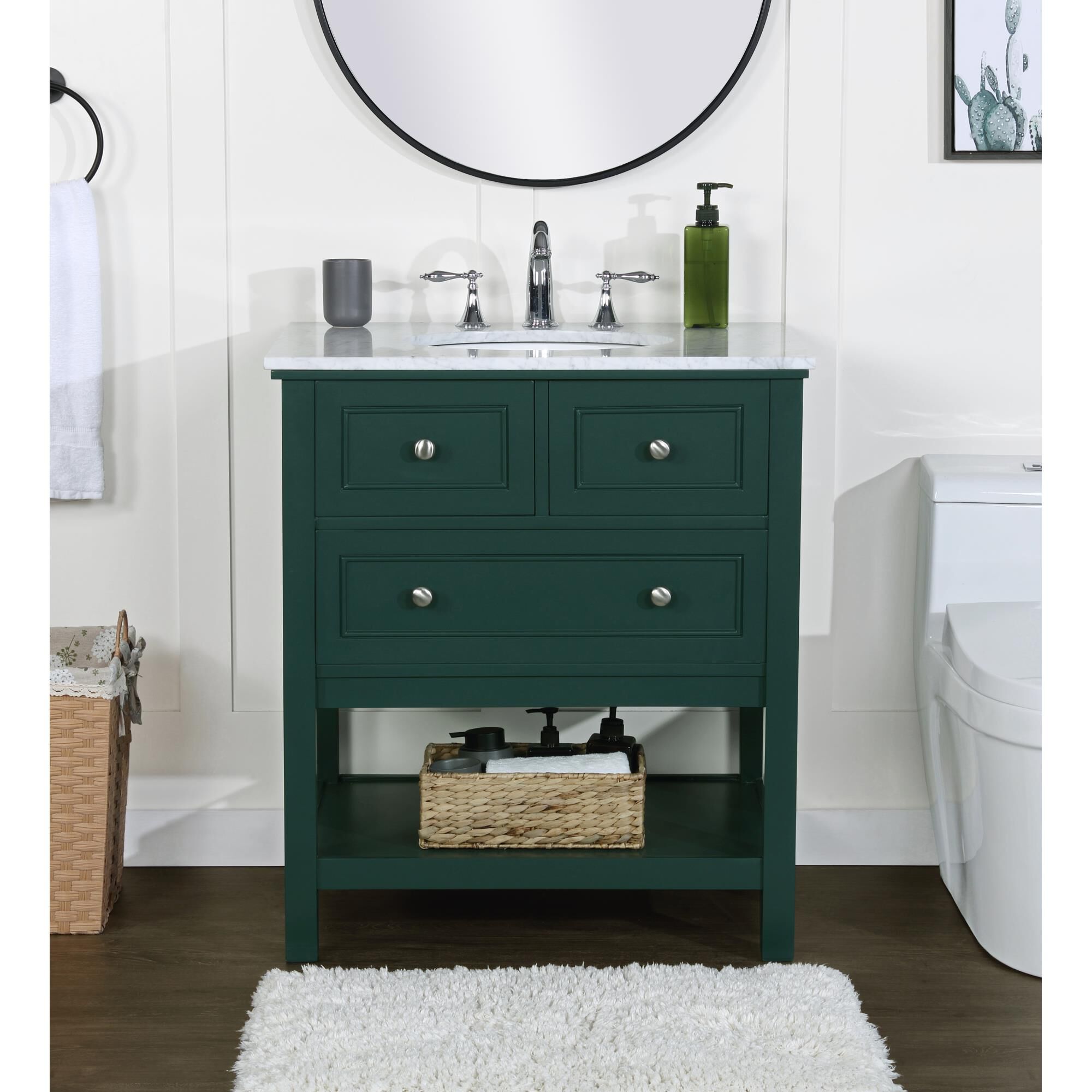 Shown in Green finish