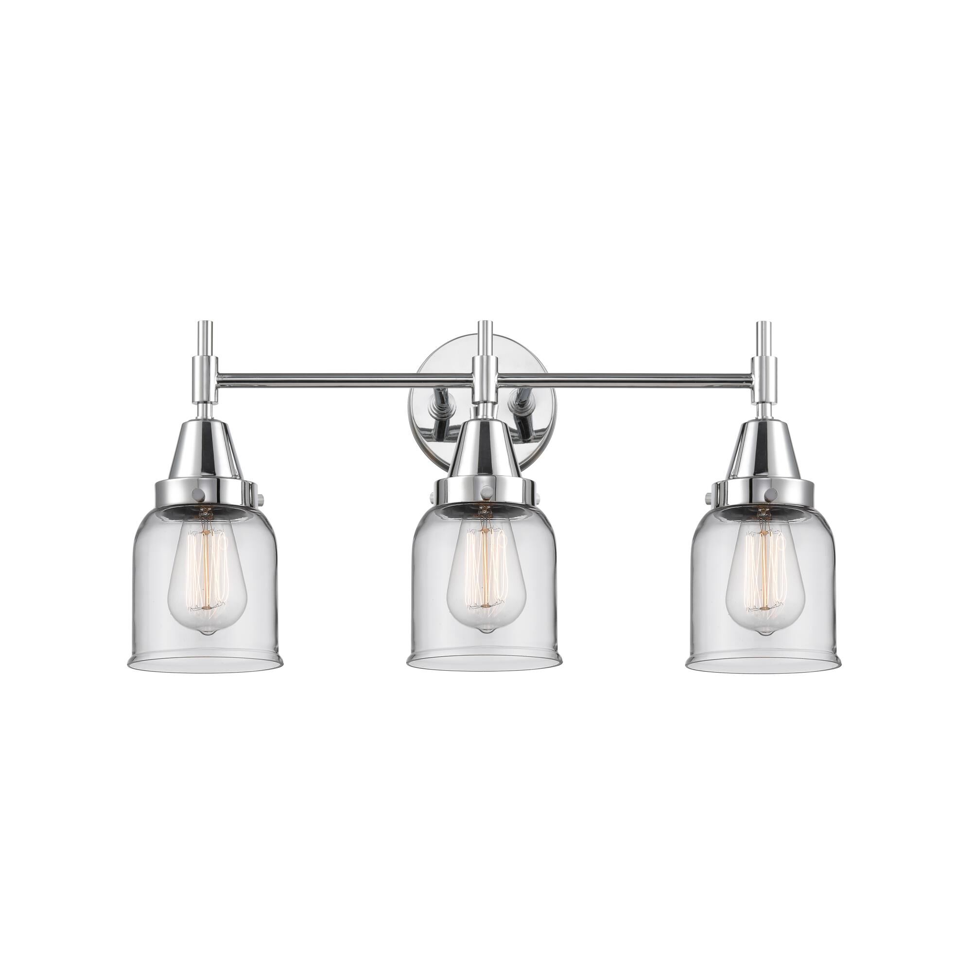 Shown in Polished Chrome finish and Clear Large Cone glass