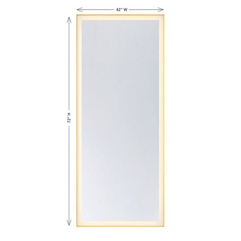 Paulding 72 Inch LED Lighted Mirror by Savoy House